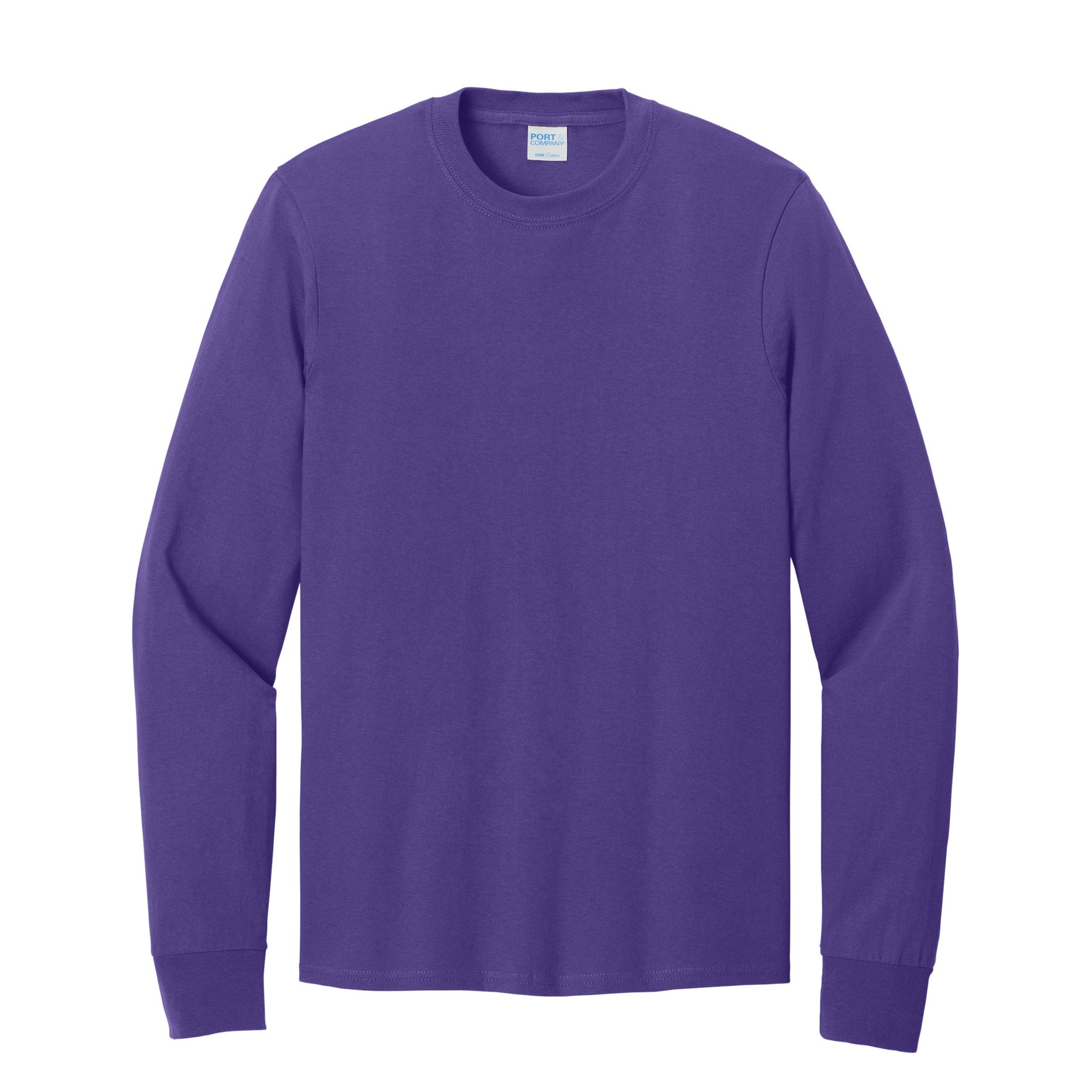 Port & Company® Core Long Sleeve Cotton Tee 1