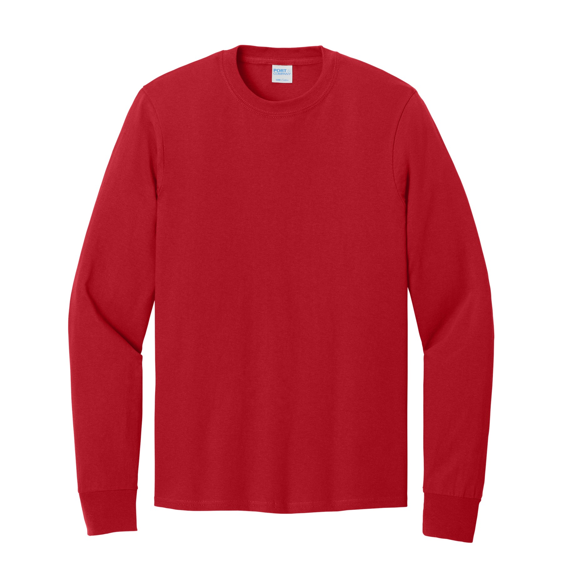 Port & Company® Core Long Sleeve Cotton Tee 1
