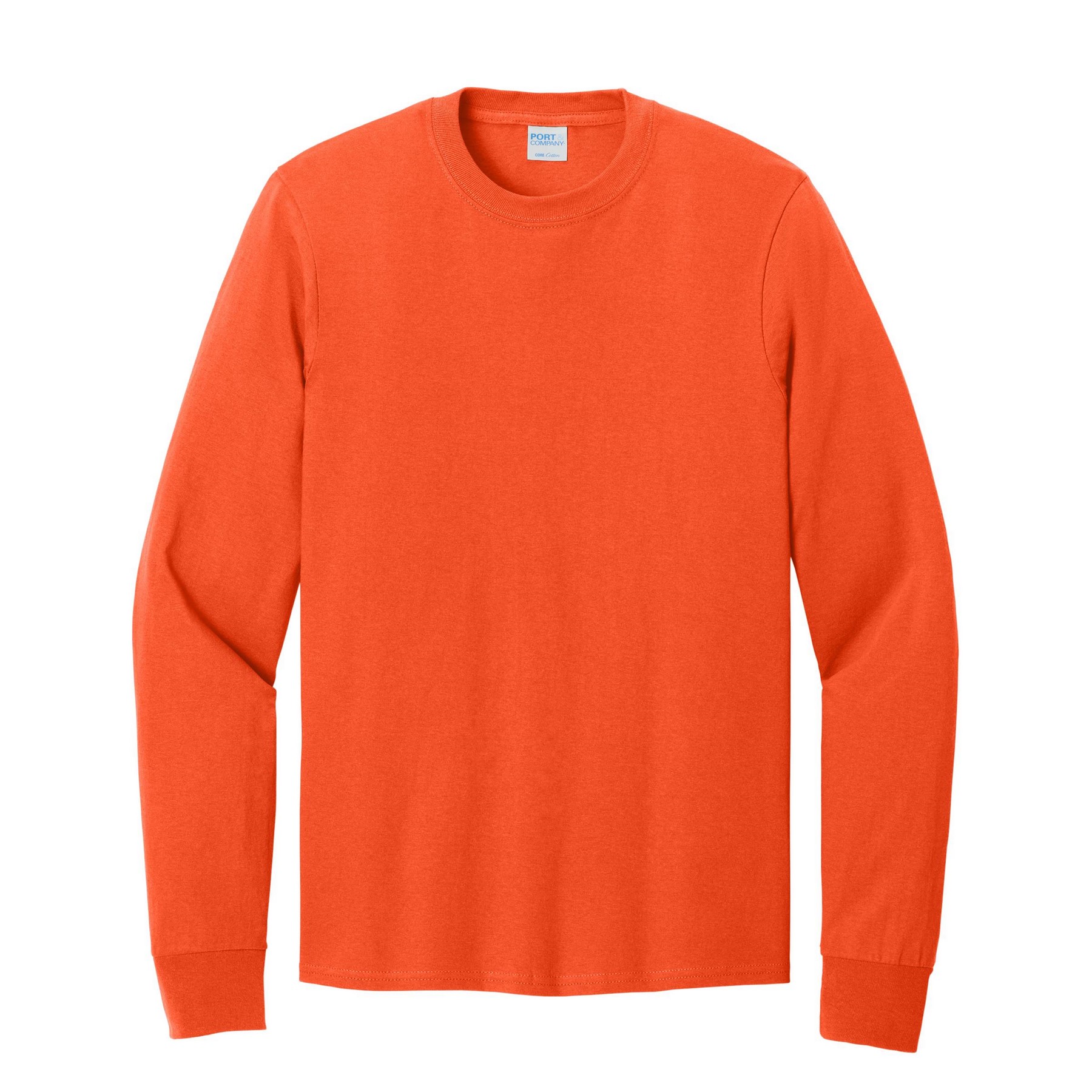 Port & Company® Core Long Sleeve Cotton Tee 1