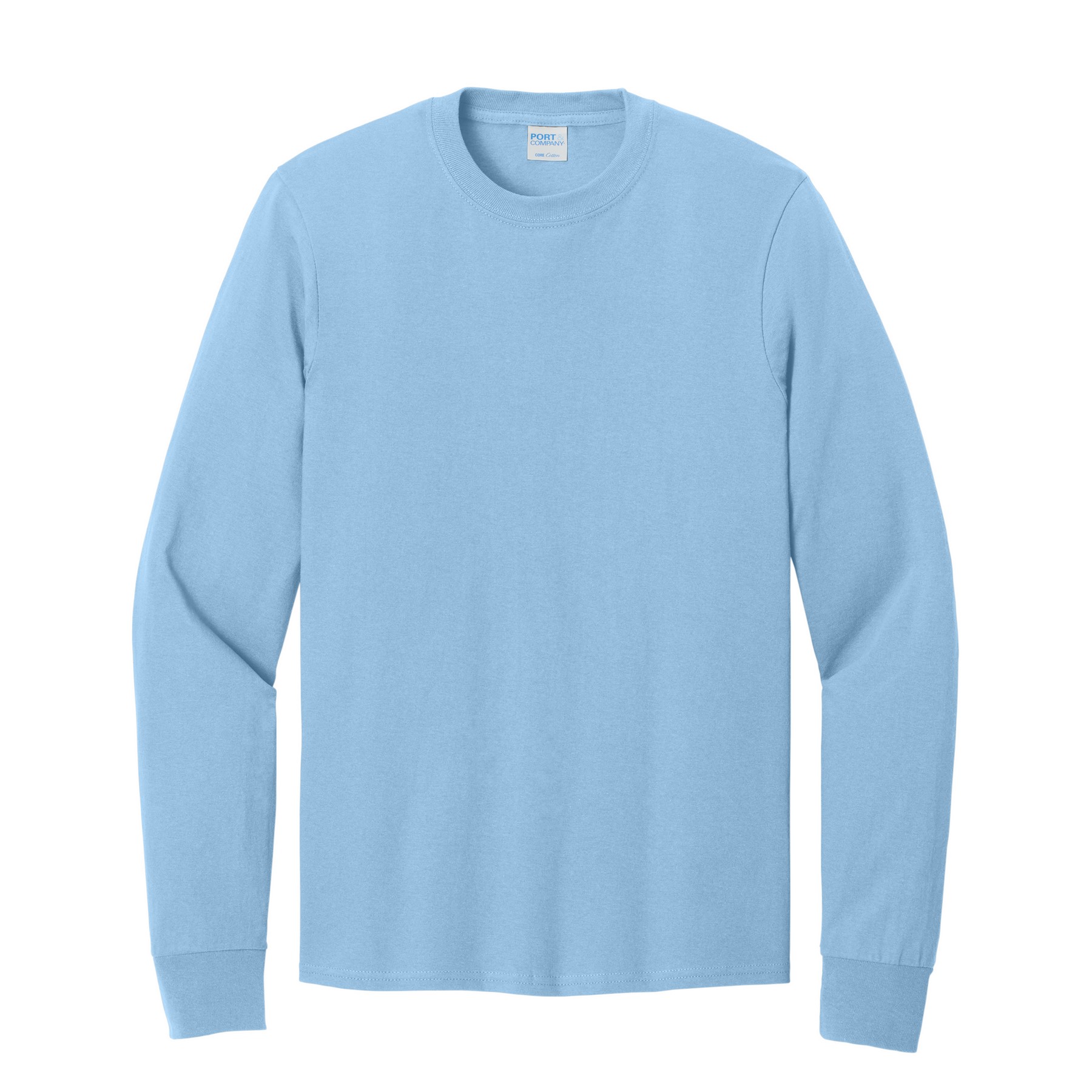 Port & Company® Core Long Sleeve Cotton Tee 1