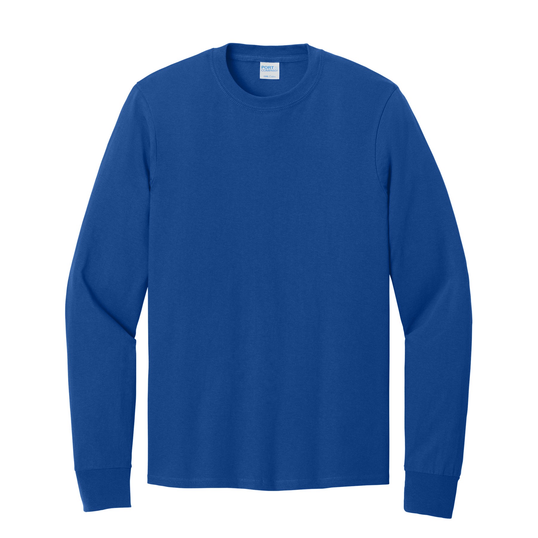 Port & Company® Core Long Sleeve Cotton Tee 1