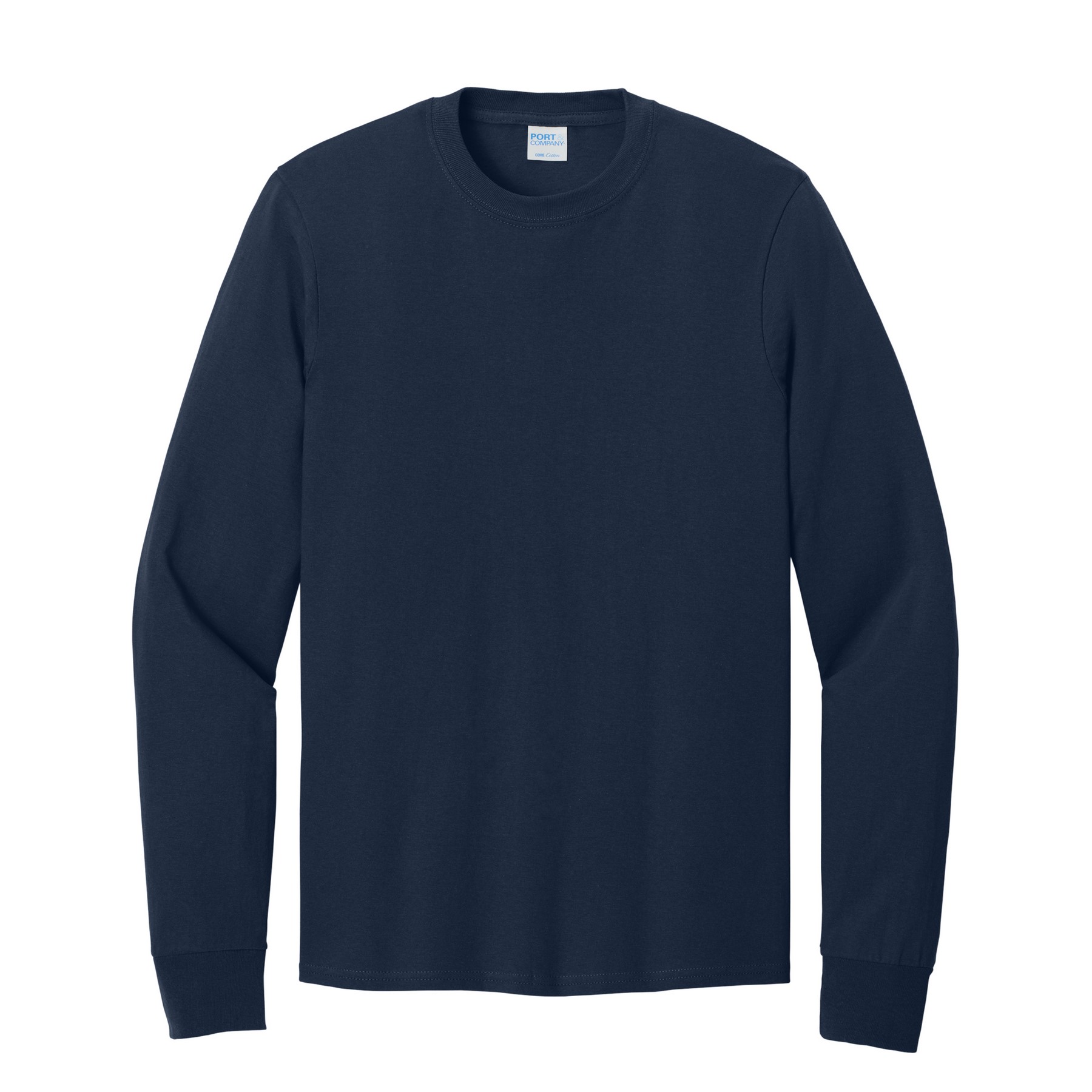 Port & Company® Core Long Sleeve Cotton Tee 1