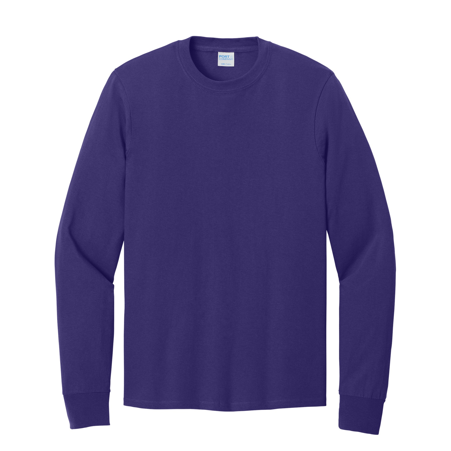 Port & Company® Core Long Sleeve Cotton Tee 1