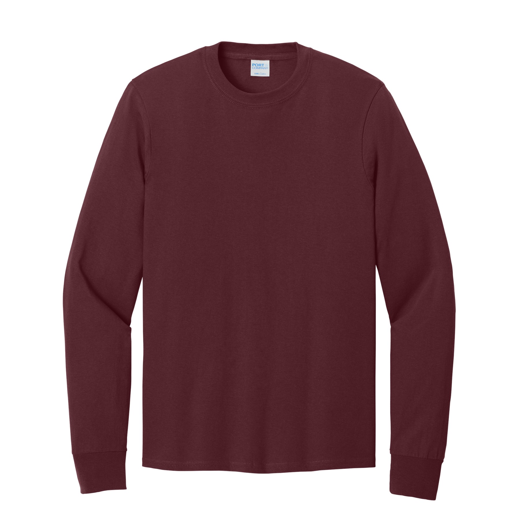 Port & Company® Core Long Sleeve Cotton Tee 1