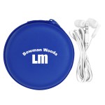 Deluxe Ear Bud Case - blue Deluxe Ear Bud Case - blue