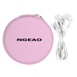 Deluxe Ear Bud Case - pink Deluxe Ear Bud Case - pink