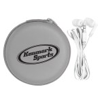 Deluxe Ear Bud Case - silver Deluxe Ear Bud Case - silver