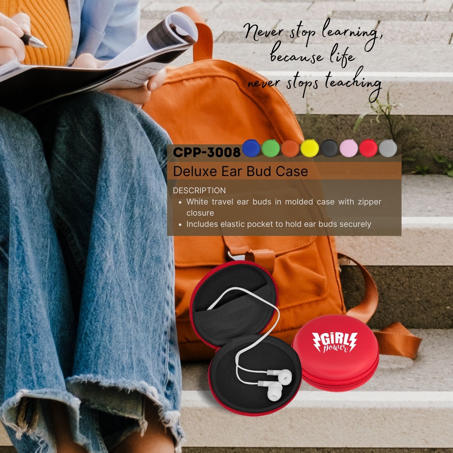 Deluxe Ear Bud Case 1