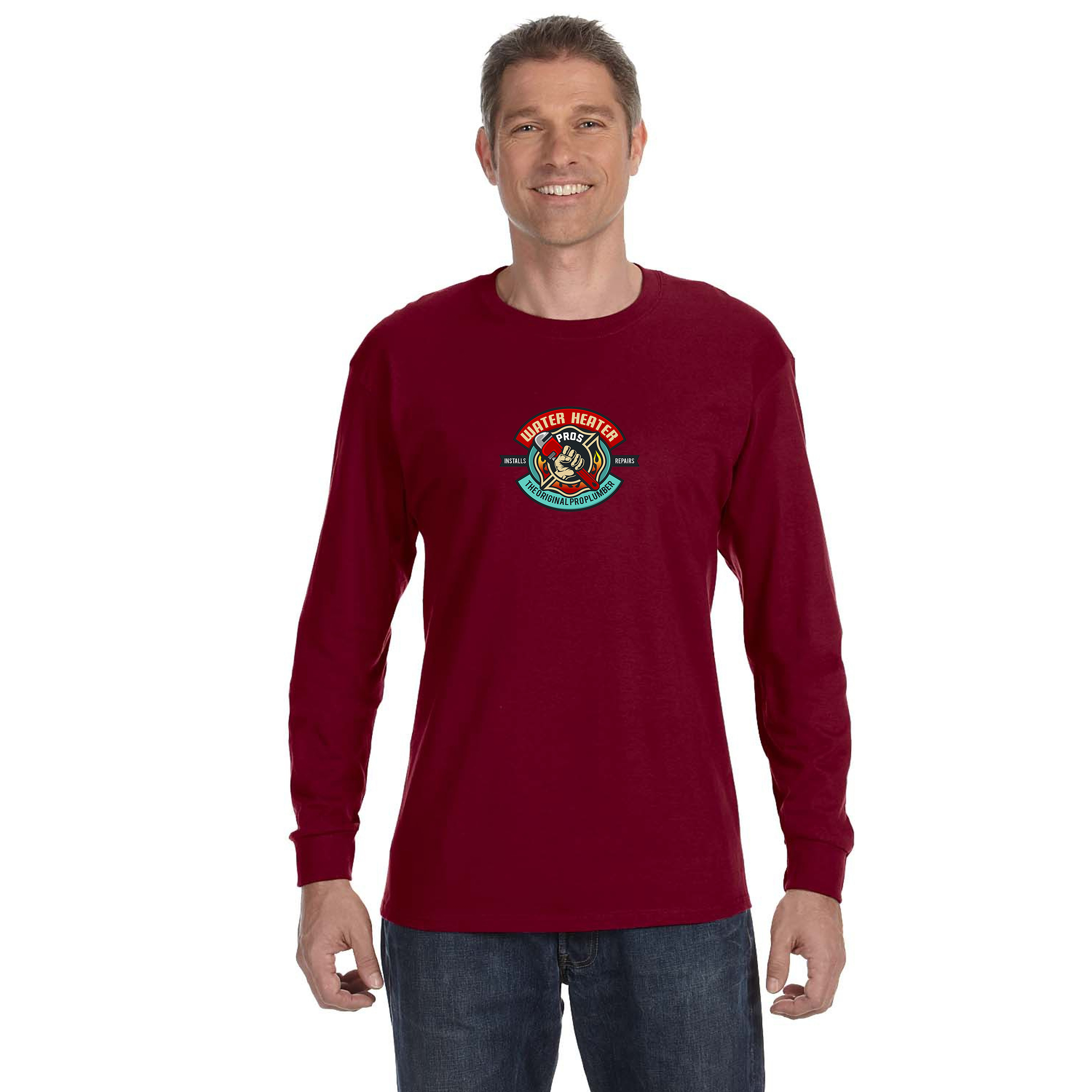 Gildan® Heavy Cotton™ Long Sleeve T-Shirt 1