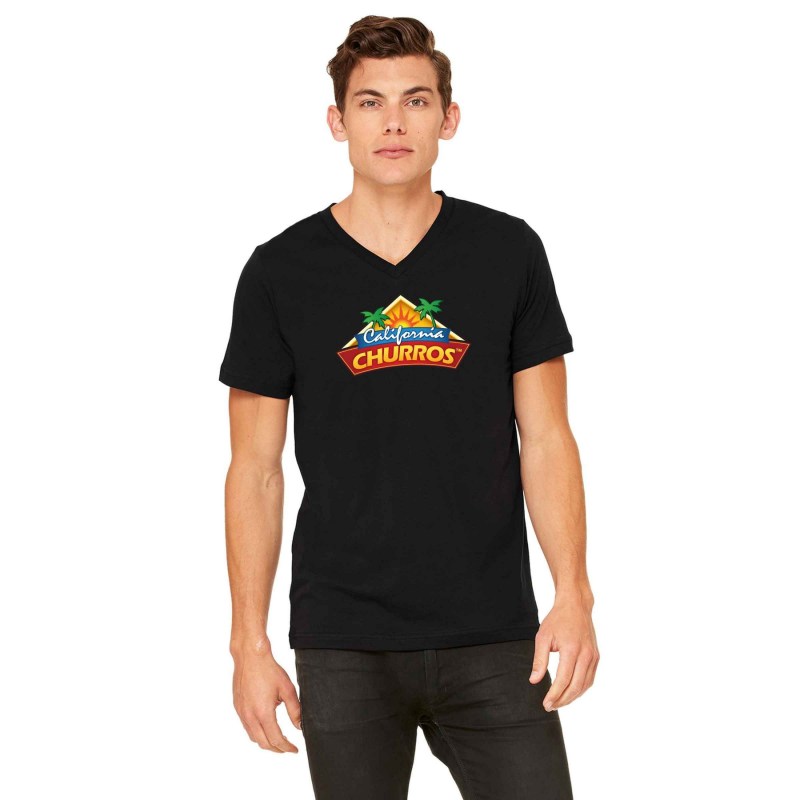 Bella + Canvas Unisex Jersey Short-Sleeve V-Neck T-Shirt 1 Bella + Canvas Unisex Jersey Short-Sleeve V-Neck T-Shirt 1