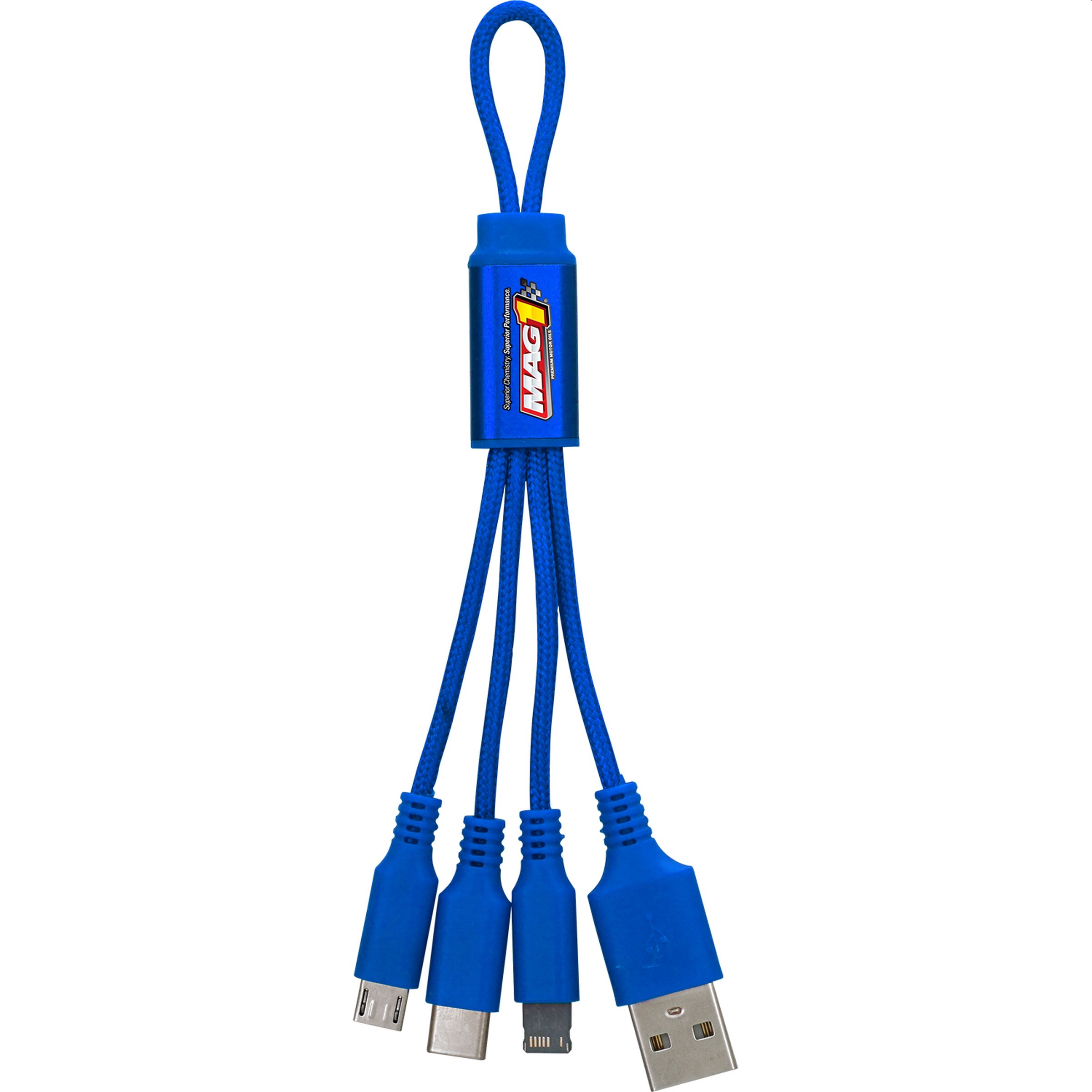 Metallic Loop 3-in-1 Cable with Type C USB 1