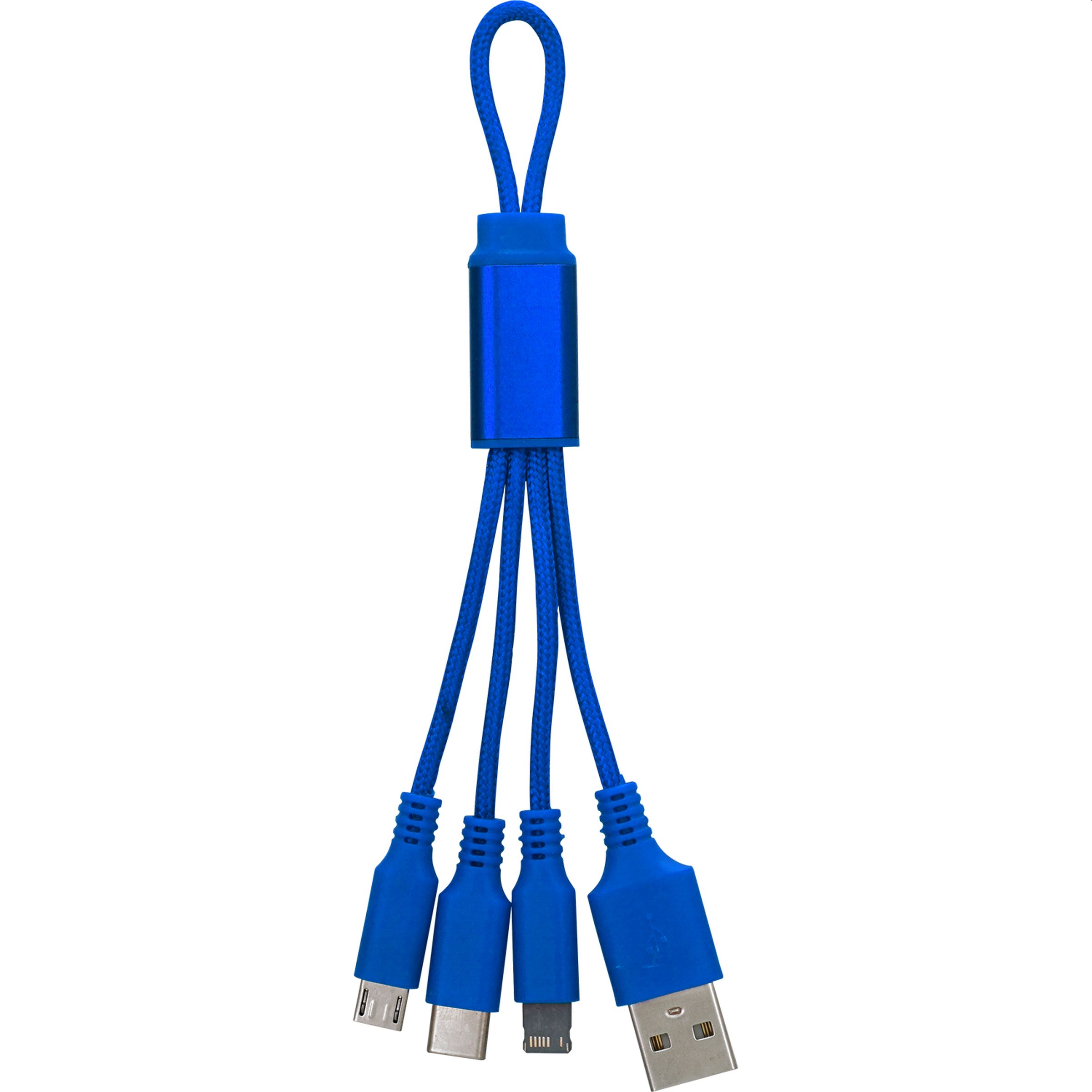 Metallic Loop 3-in-1 Cable with Type C USB 1