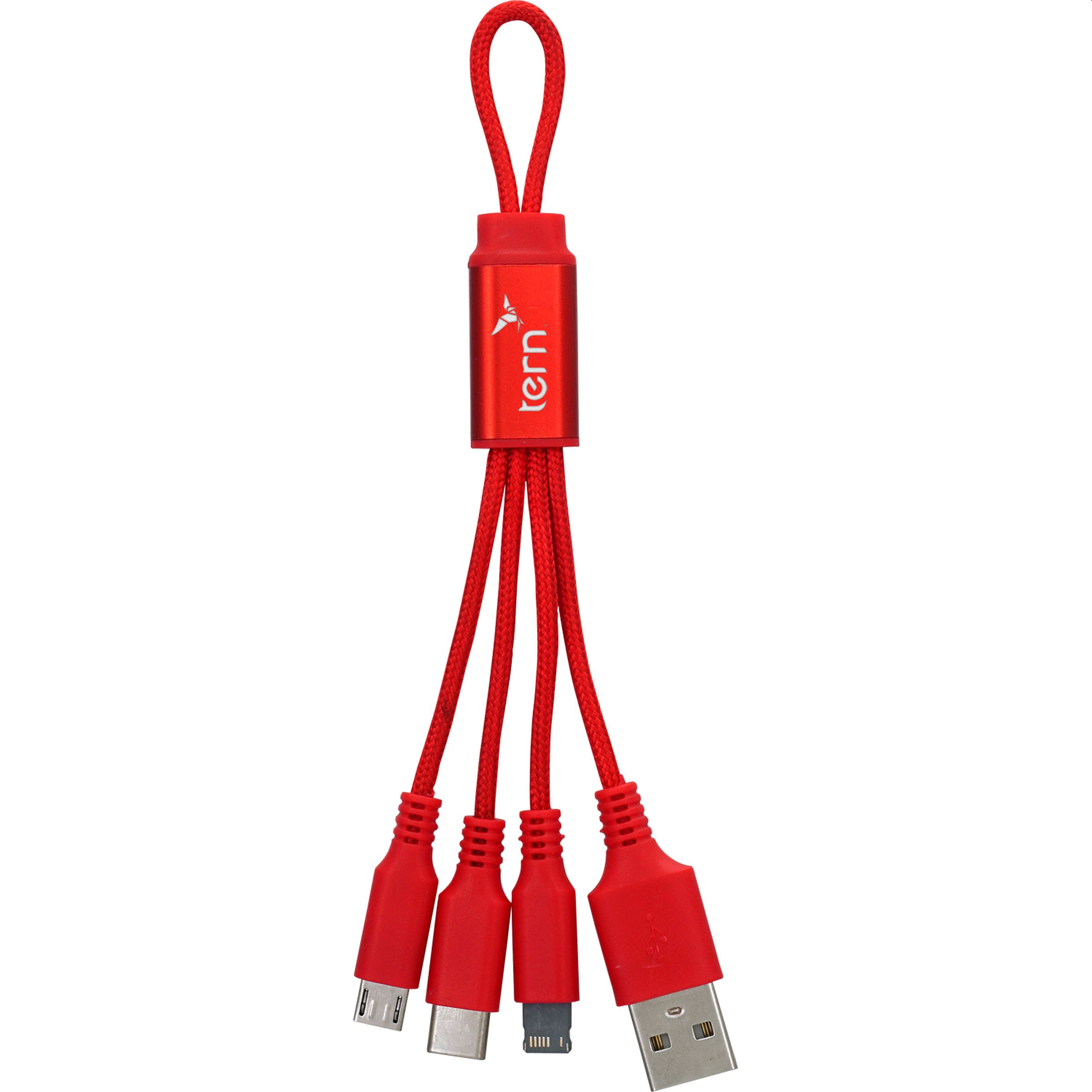 Metallic Loop 3-in-1 Cable with Type C USB 1