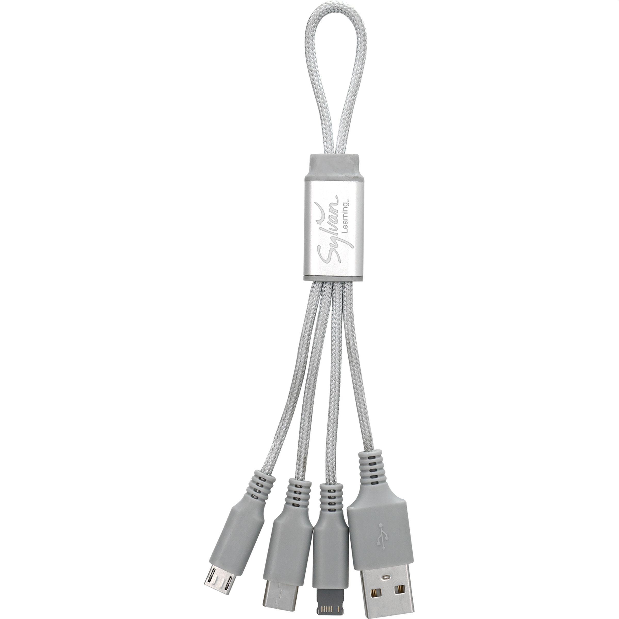 Metallic Loop 3-in-1 Cable with Type C USB 1