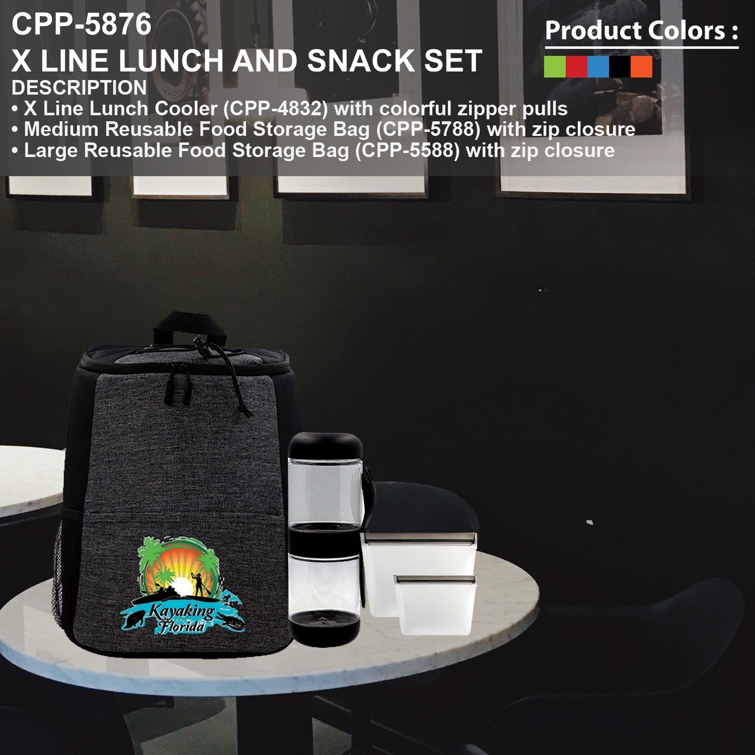 X Line Lunch and Snack Set 1