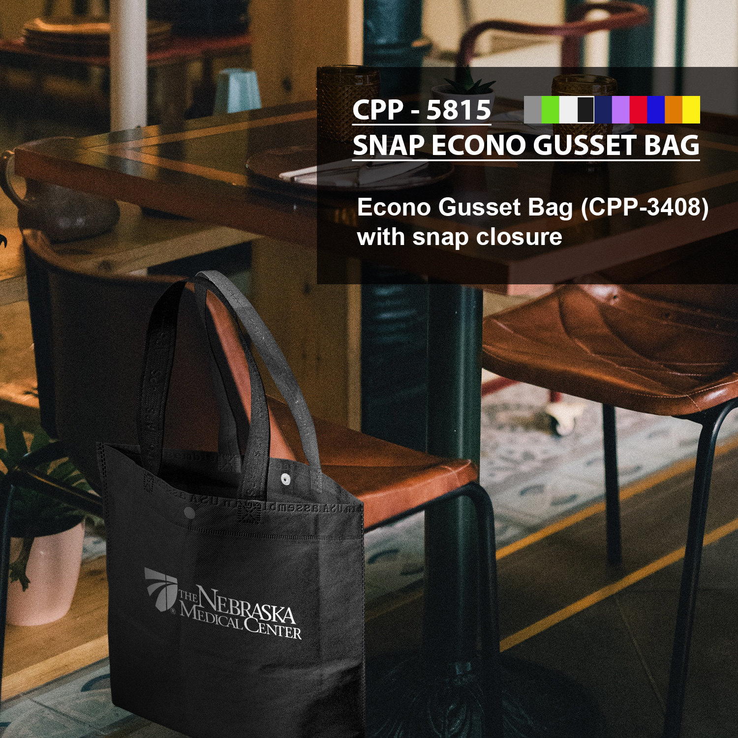 Snap Econo Gusset Bag 1