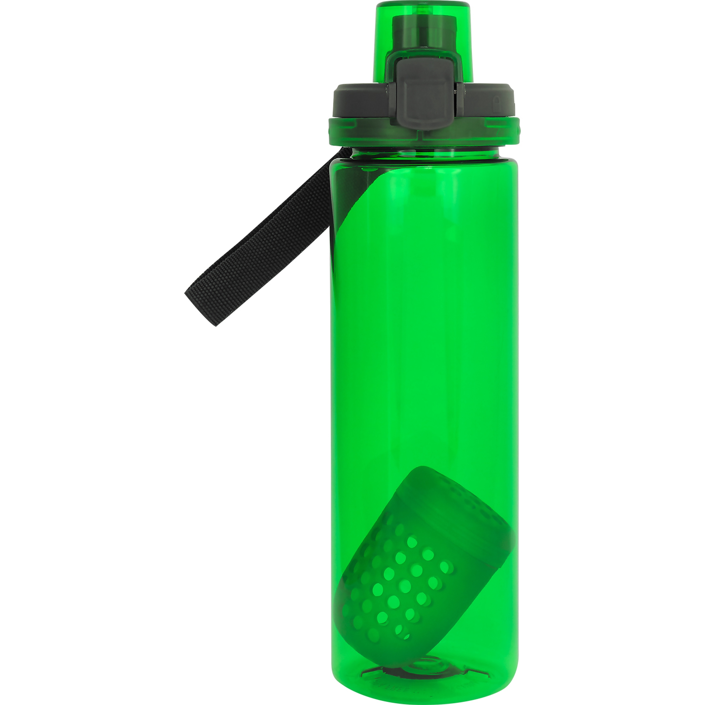 Locking Lid 24 oz. Colorful Bottle with Floating Infuser 1