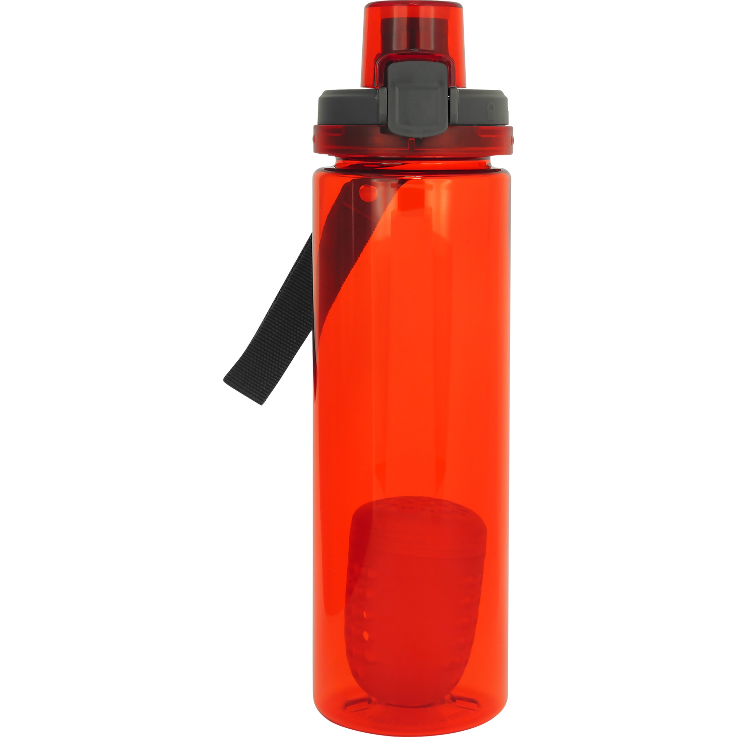 Locking Lid 24 oz. Colorful Bottle with Floating Infuser 1