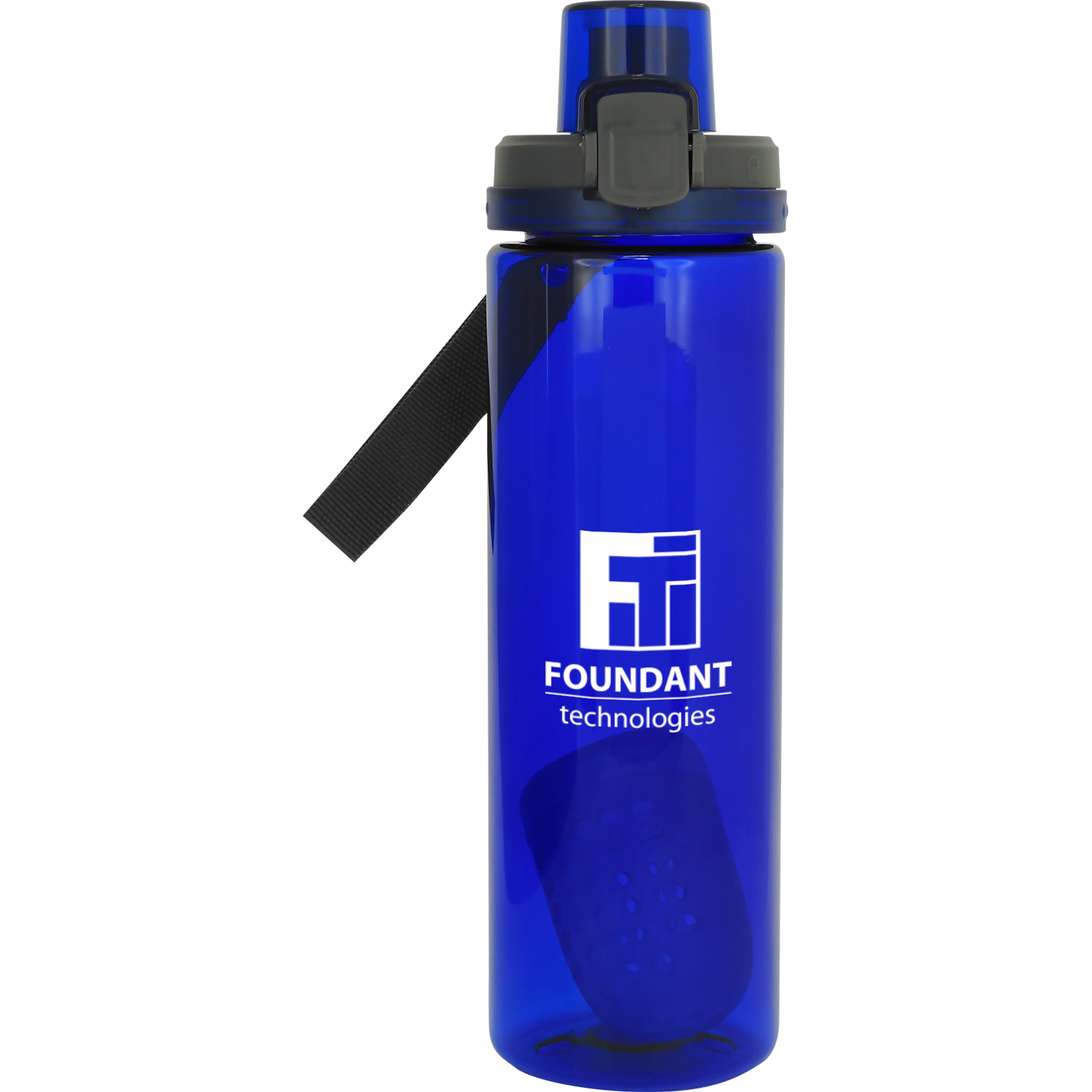 Locking Lid 24 oz. Colorful Bottle with Floating Infuser 1