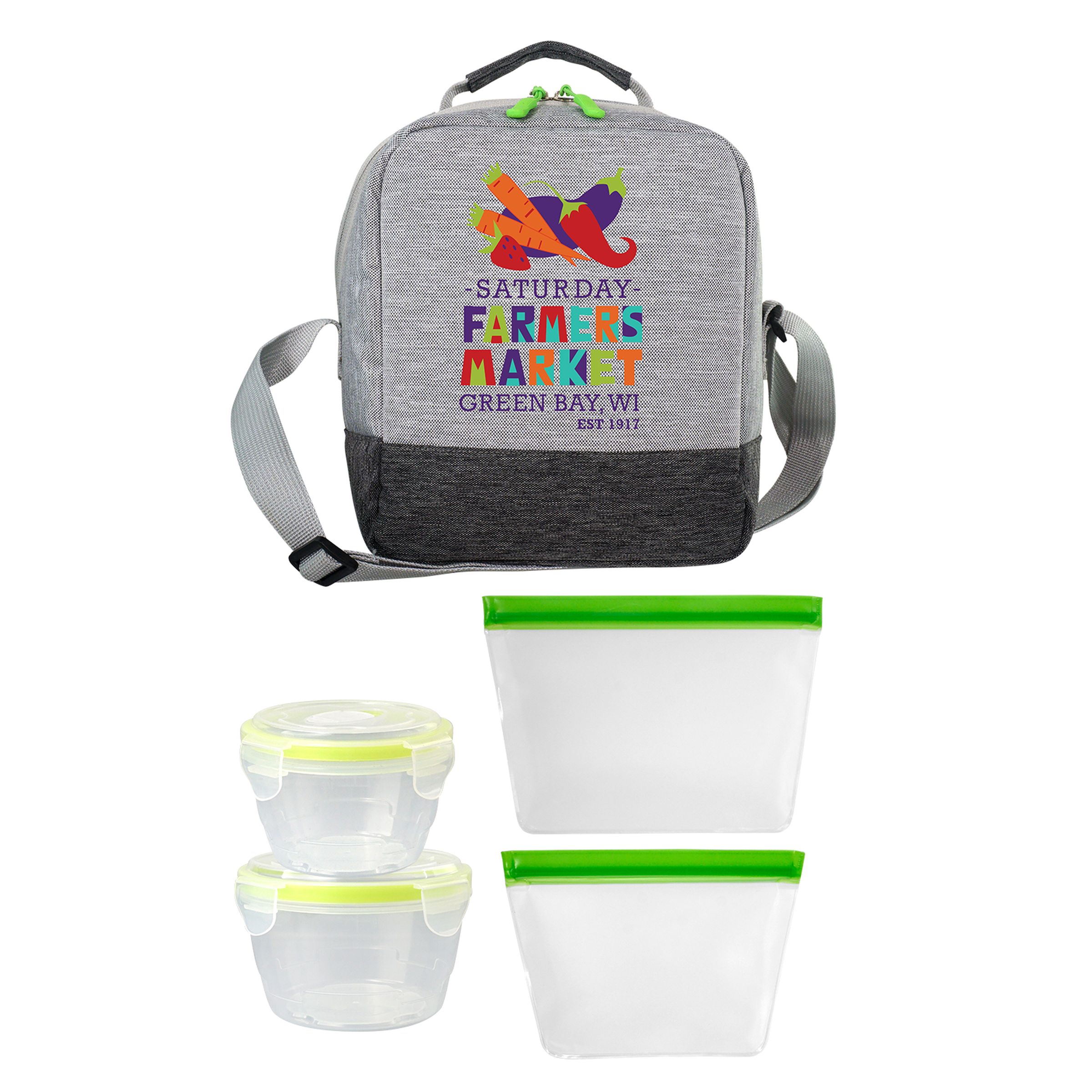 Bay Handy Nested Seal Tight Bagged Lunch Kit 1