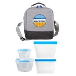 Bay Handy Nested Seal Tight Bagged Lunch Kit - Blue Bay Handy Nested Seal Tight Bagged Lunch Kit - Blue