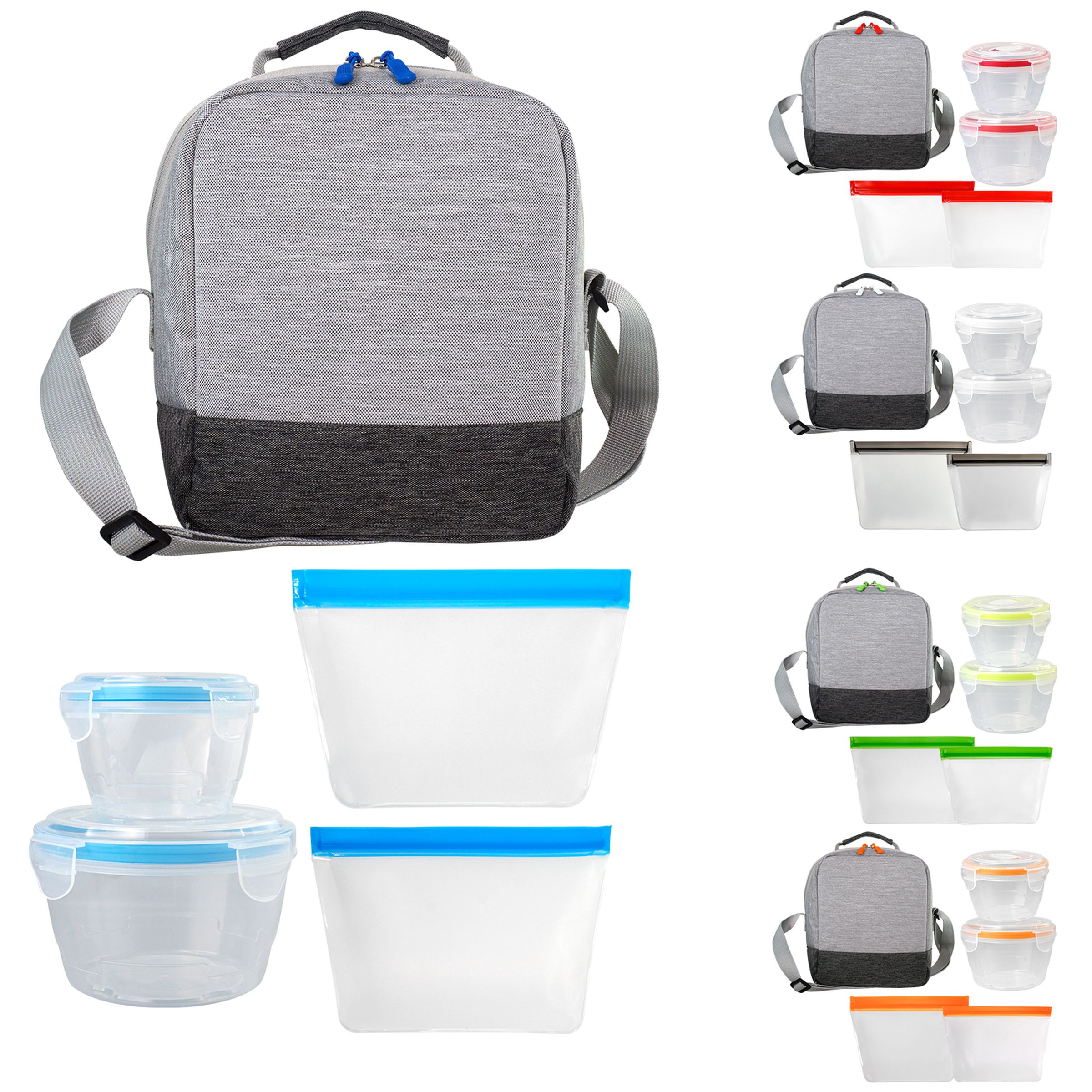 Bay Handy Nested Seal Tight Bagged Lunch Kit 1