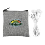 Recycled Ear Bud Set - White Recycled Ear Bud Set - White