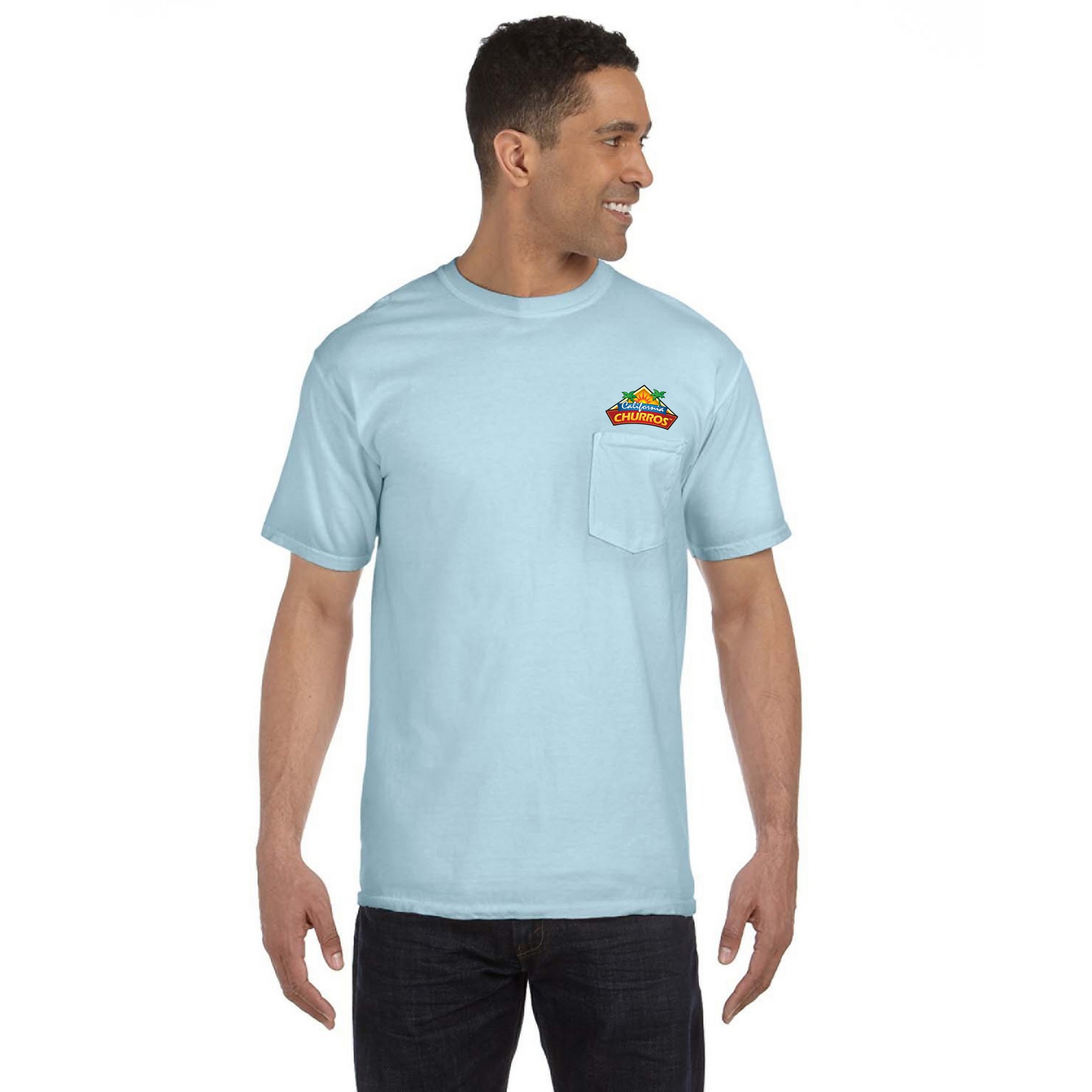 Comfort Colors® Adult Heavyweight 6.1 Oz. Pocket T-Shirt 1