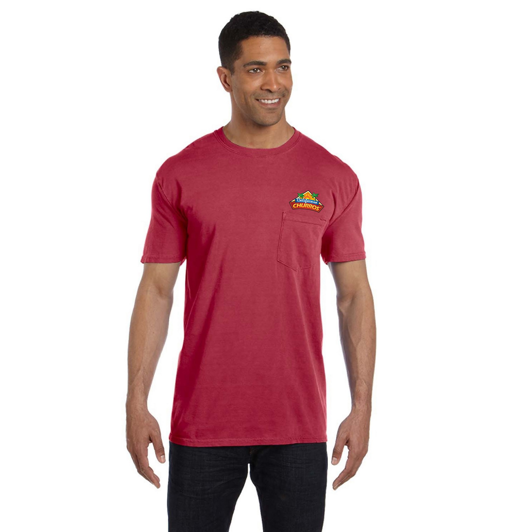 Comfort Colors® Adult Heavyweight 6.1 Oz. Pocket T-Shirt 1