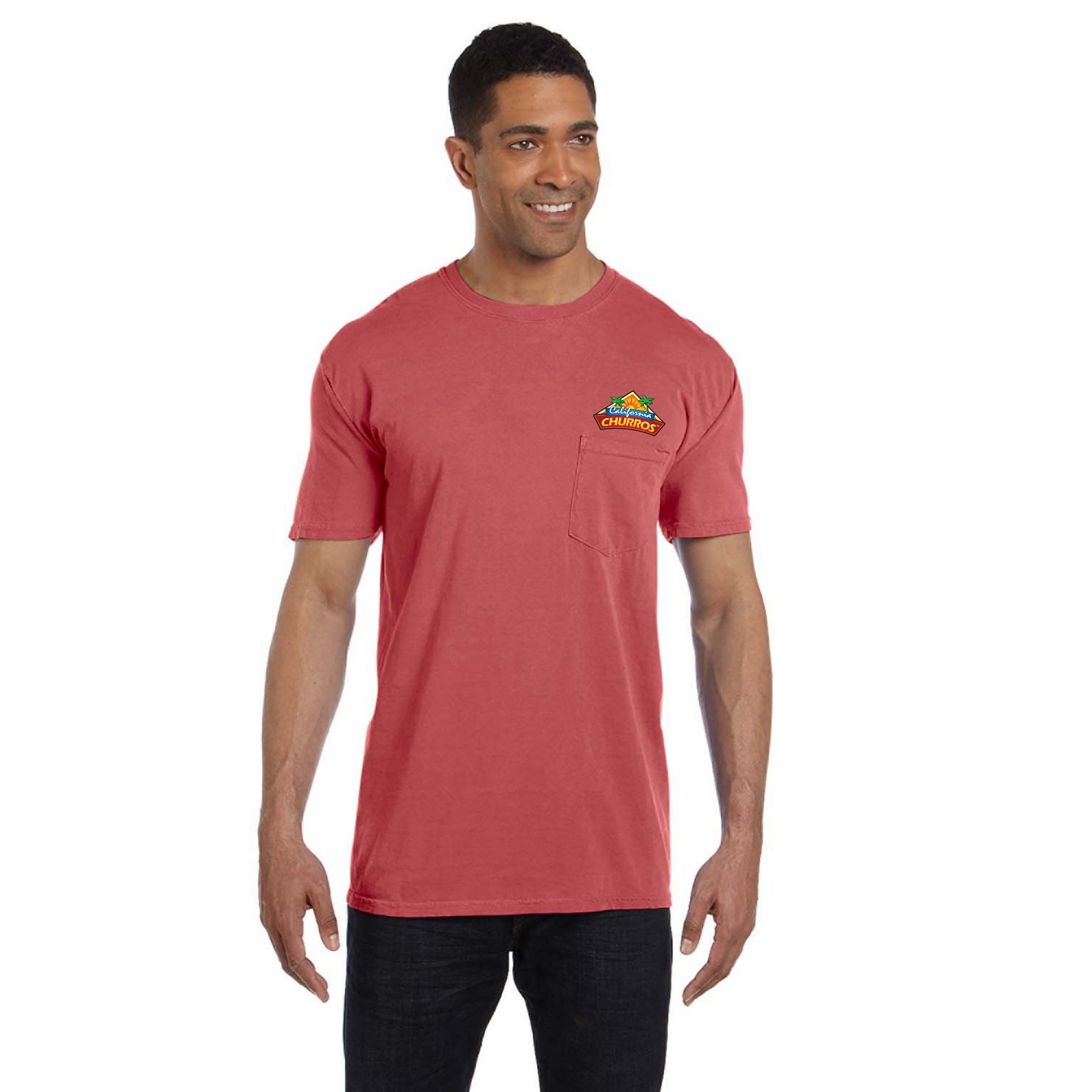 Comfort Colors® Adult Heavyweight 6.1 Oz. Pocket T-Shirt 1