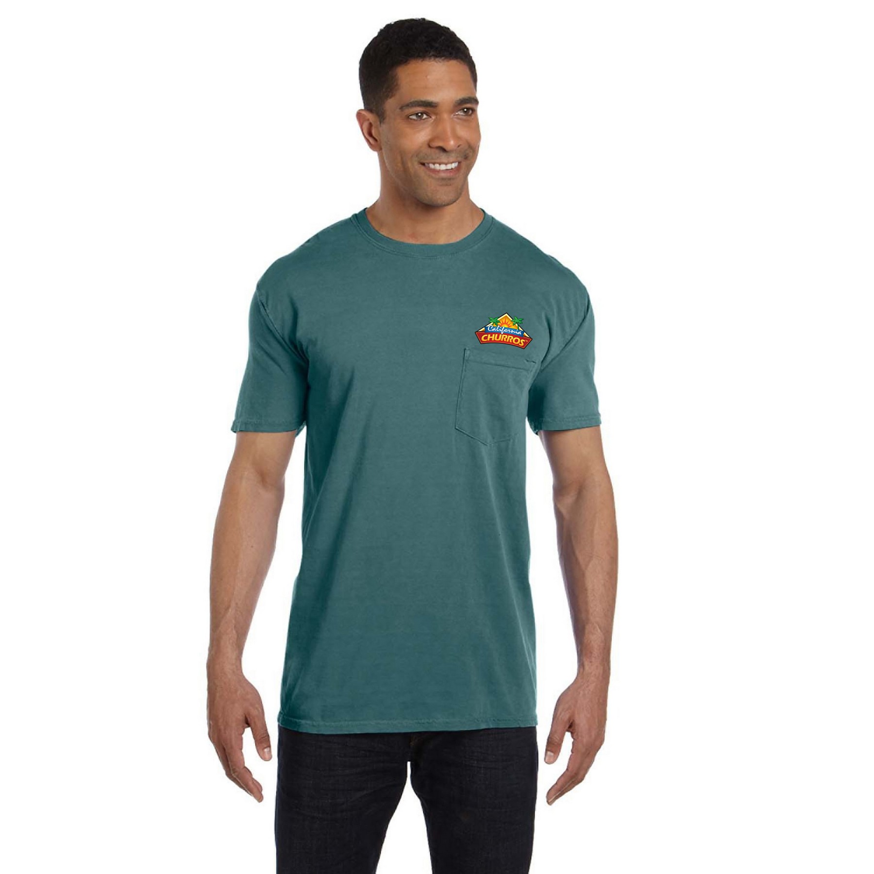 Comfort Colors® Adult Heavyweight 6.1 Oz. Pocket T-Shirt 1