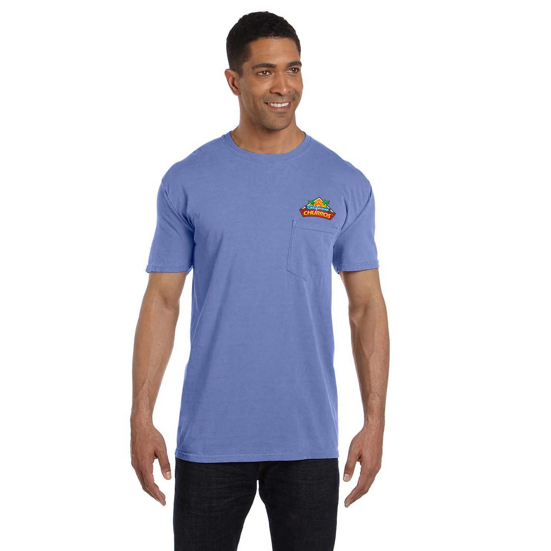 Comfort Colors® Adult Heavyweight 6.1 Oz. Pocket T-Shirt 1