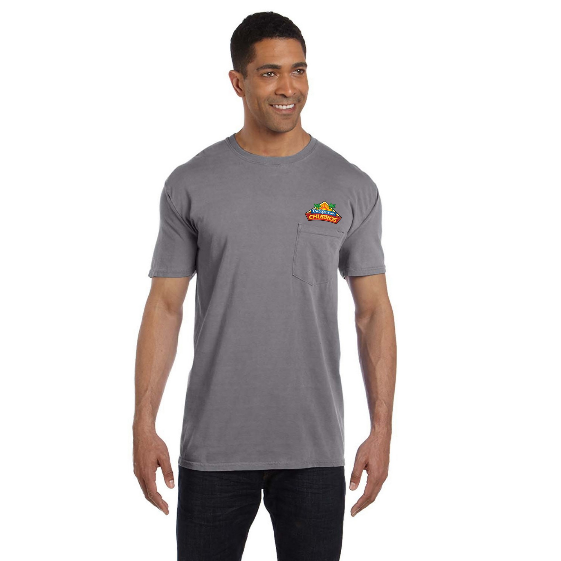 Comfort Colors® Adult Heavyweight 6.1 Oz. Pocket T-Shirt 1