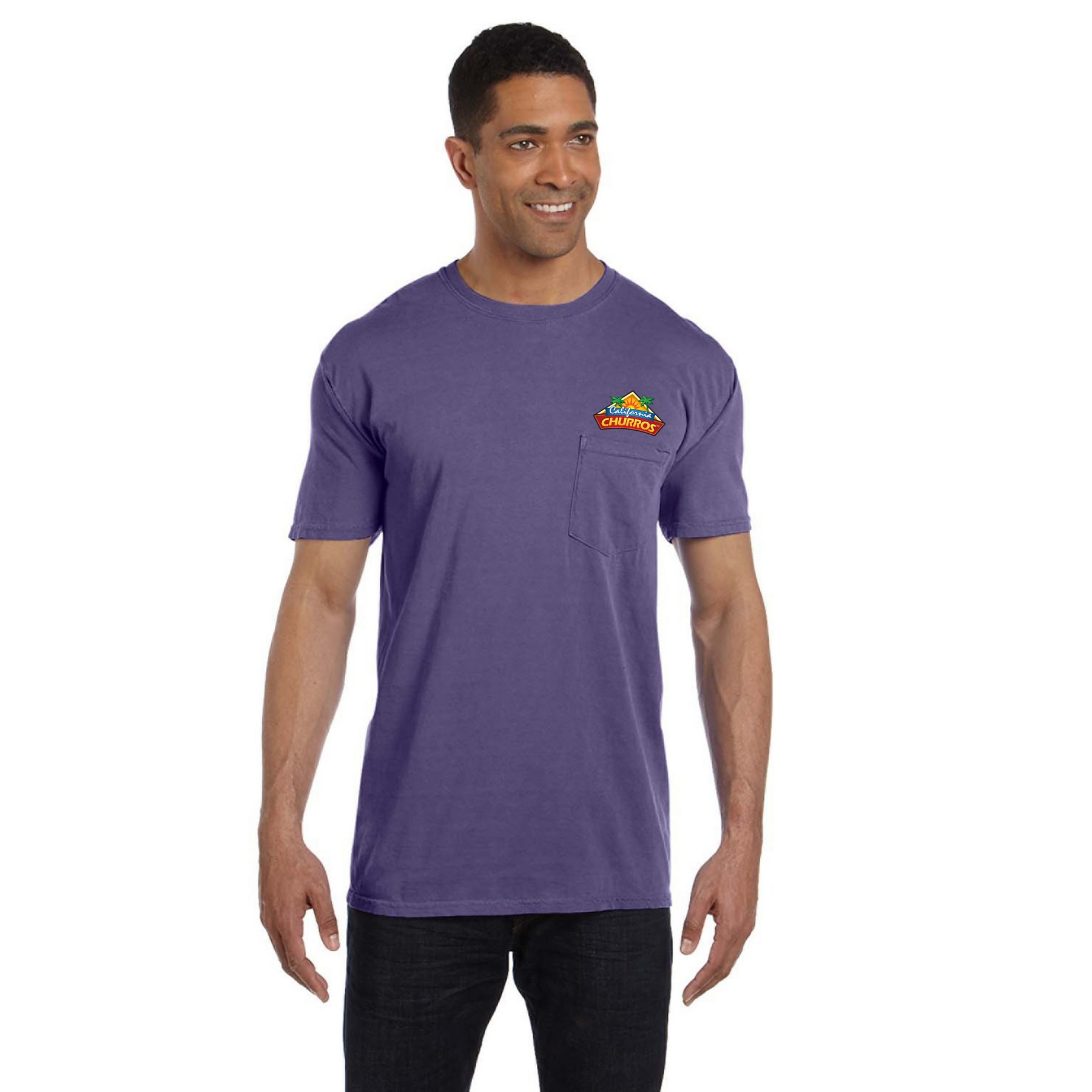 Comfort Colors® Adult Heavyweight 6.1 Oz. Pocket T-Shirt 1