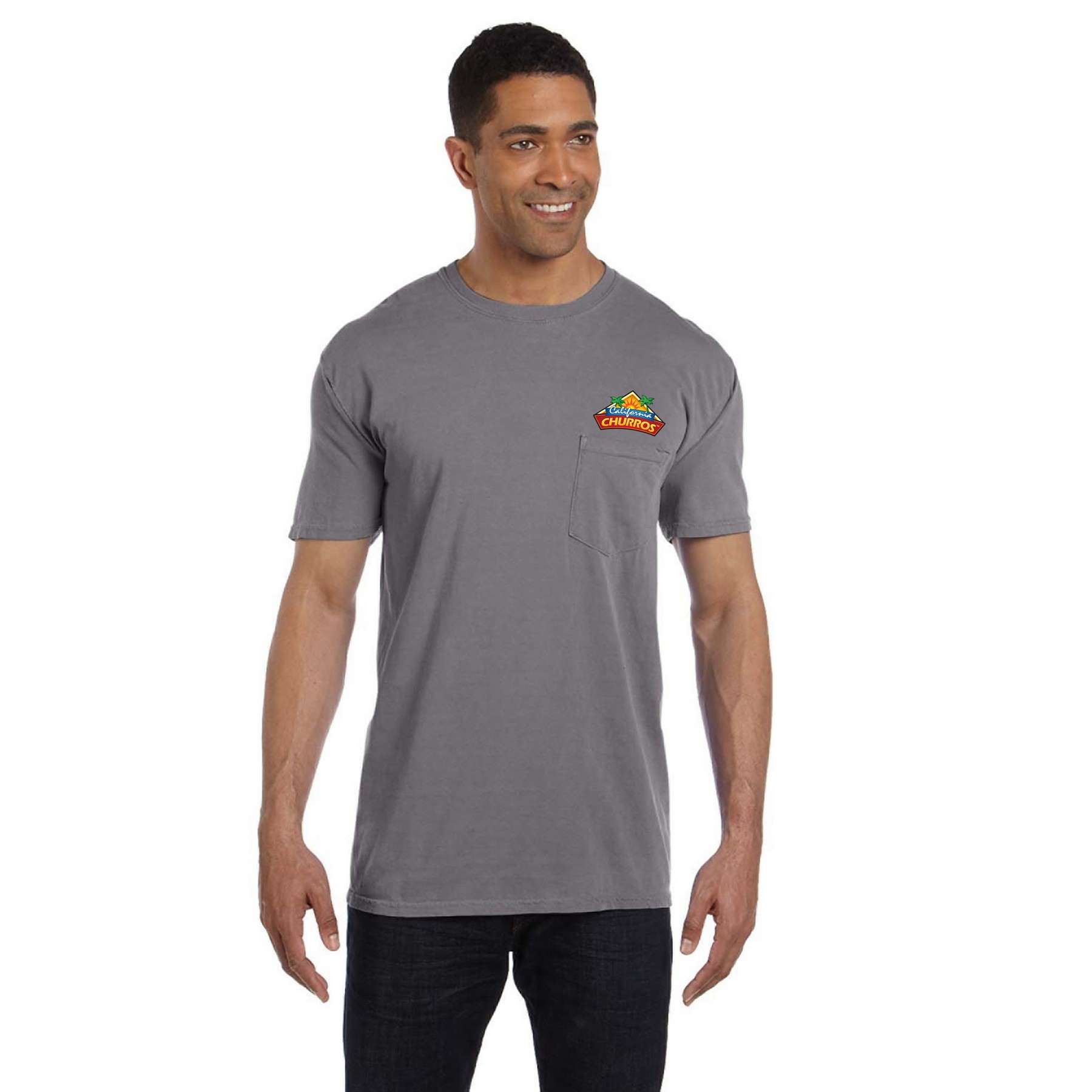 Comfort Colors® Adult Heavyweight 6.1 Oz. Pocket T-Shirt 1