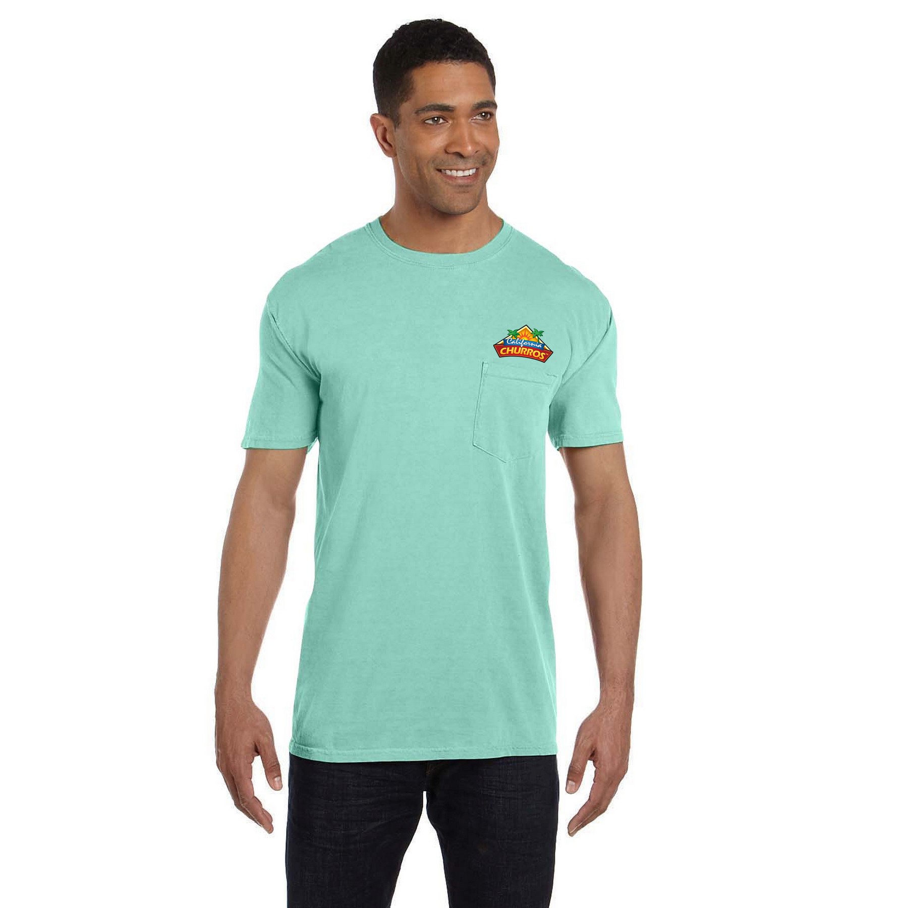 Comfort Colors® Adult Heavyweight 6.1 Oz. Pocket T-Shirt 1