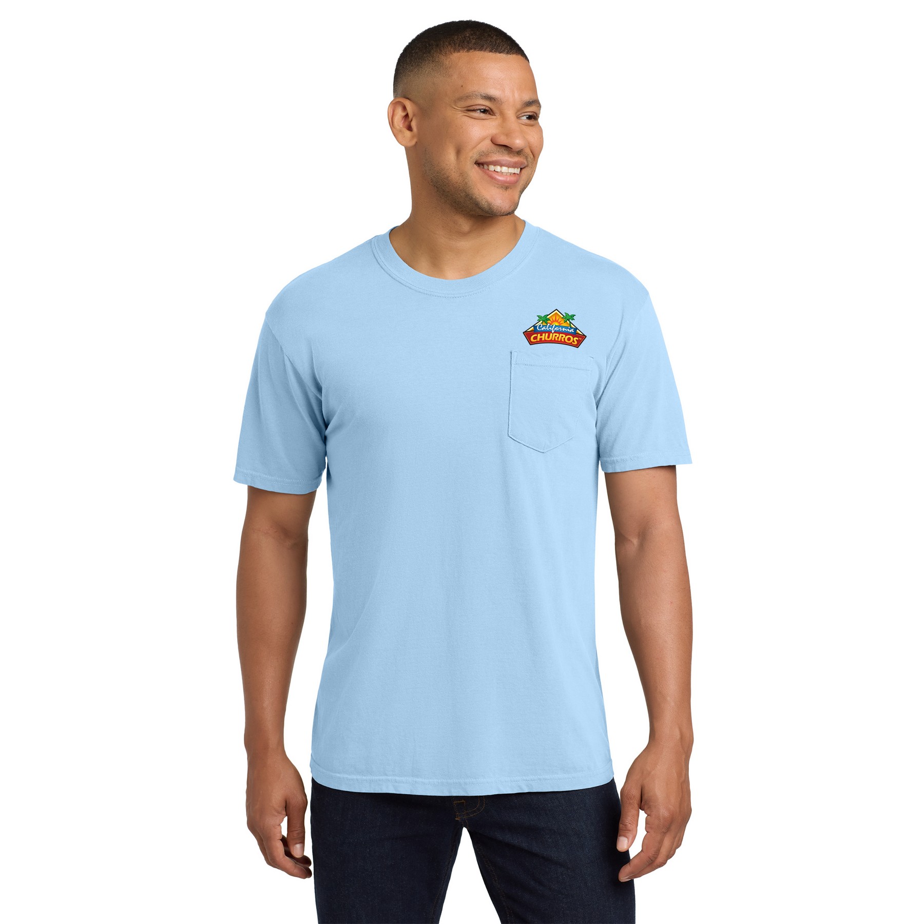 Comfort Colors® Adult Heavyweight 6.1 Oz. Pocket T-Shirt 1