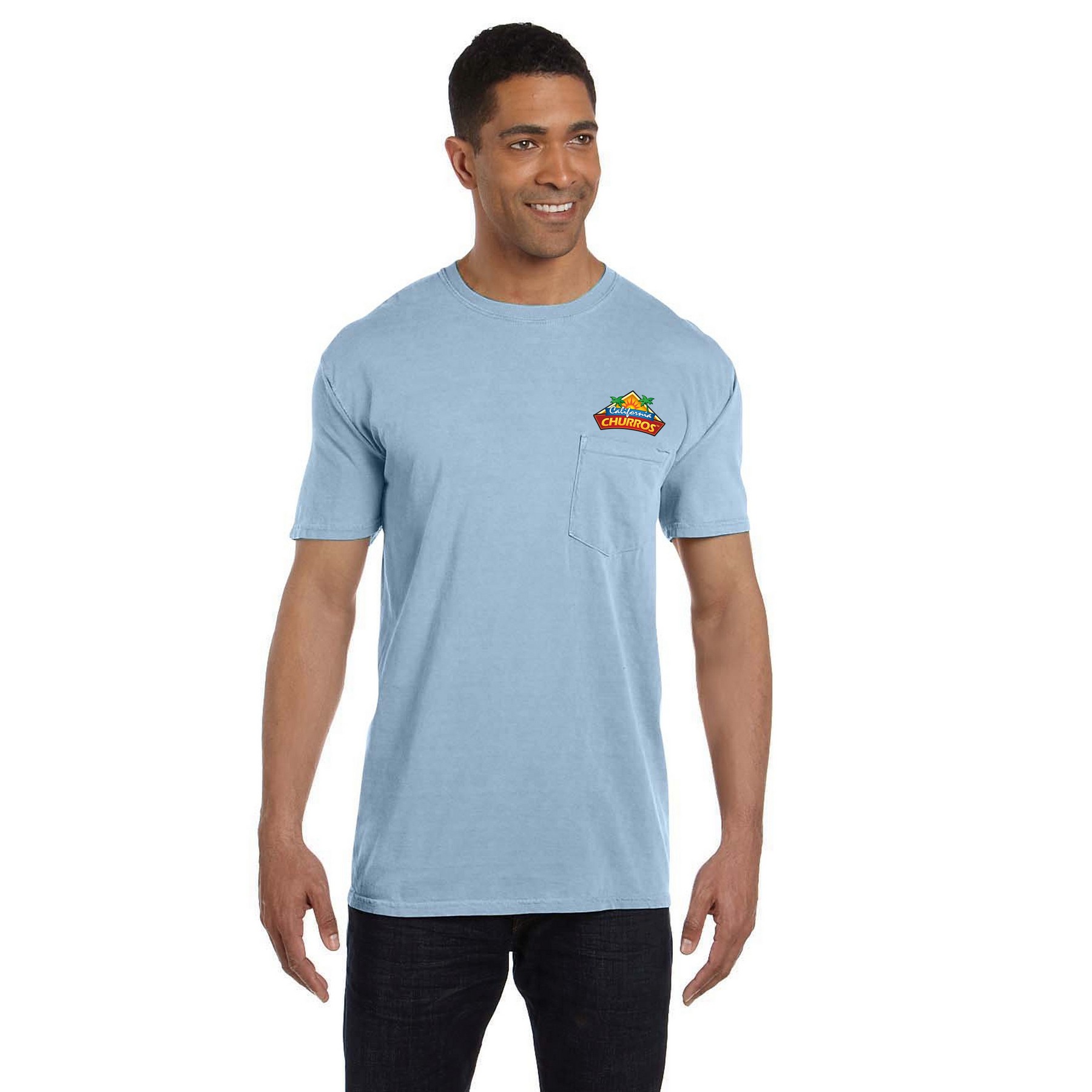 Comfort Colors® Adult Heavyweight 6.1 Oz. Pocket T-Shirt 1