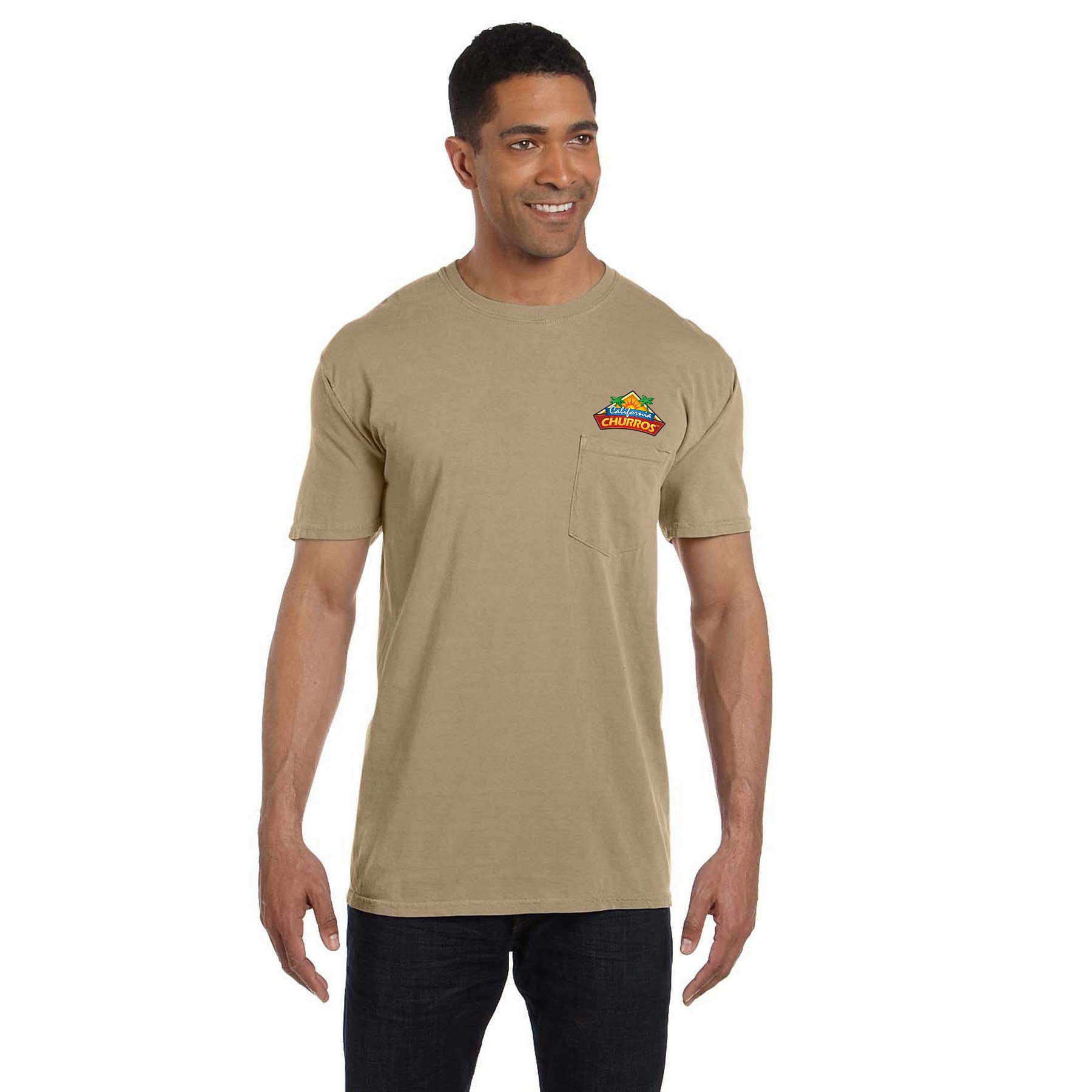 Comfort Colors® Adult Heavyweight 6.1 Oz. Pocket T-Shirt 1
