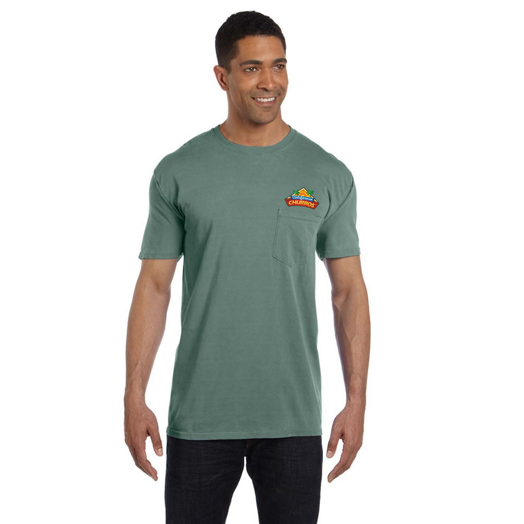 Comfort Colors® Adult Heavyweight 6.1 Oz. Pocket T-Shirt 1