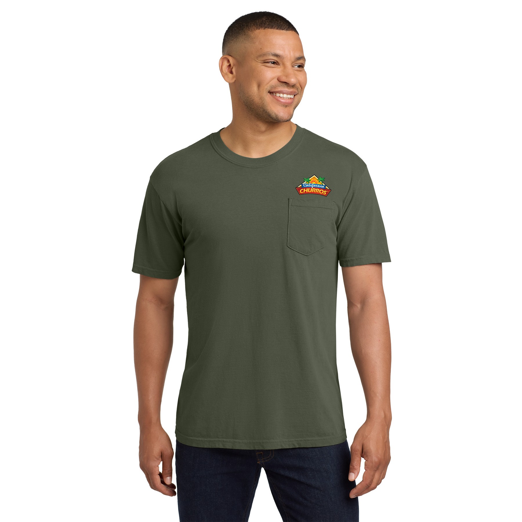 Comfort Colors® Adult Heavyweight 6.1 Oz. Pocket T-Shirt 1