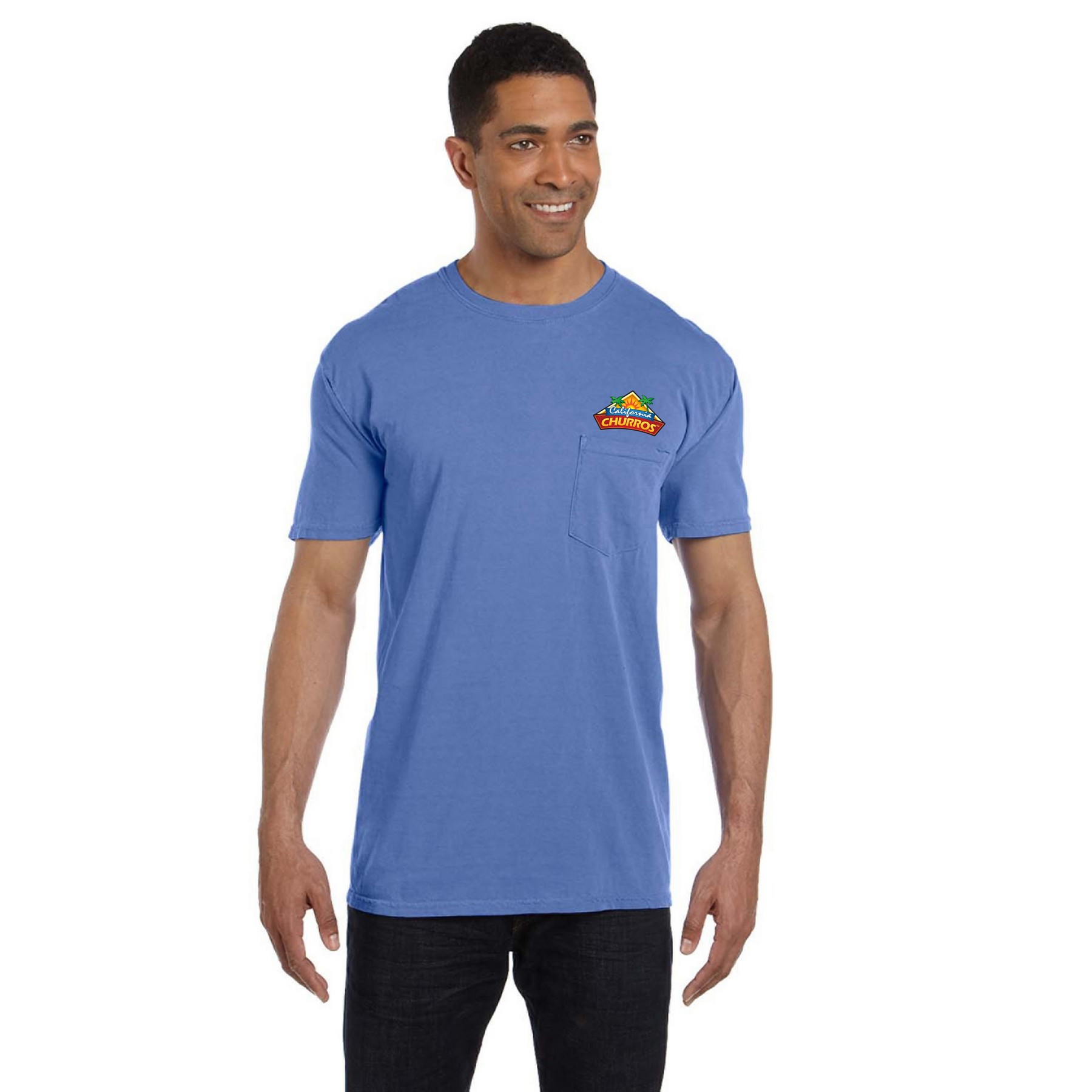 Comfort Colors® Adult Heavyweight 6.1 Oz. Pocket T-Shirt 1