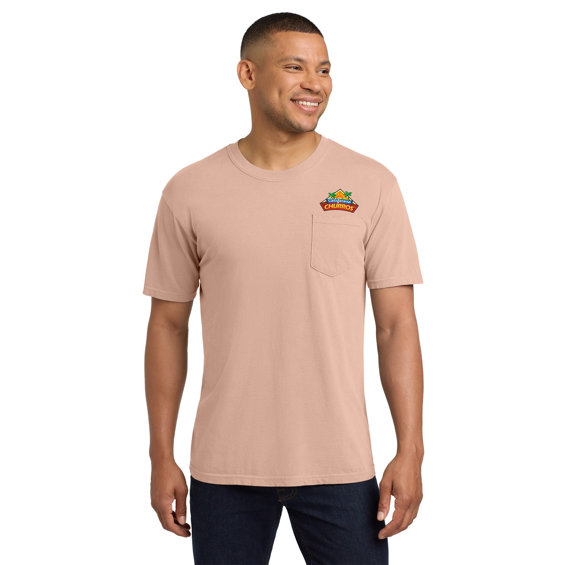 Comfort Colors® Adult Heavyweight 6.1 Oz. Pocket T-Shirt 1