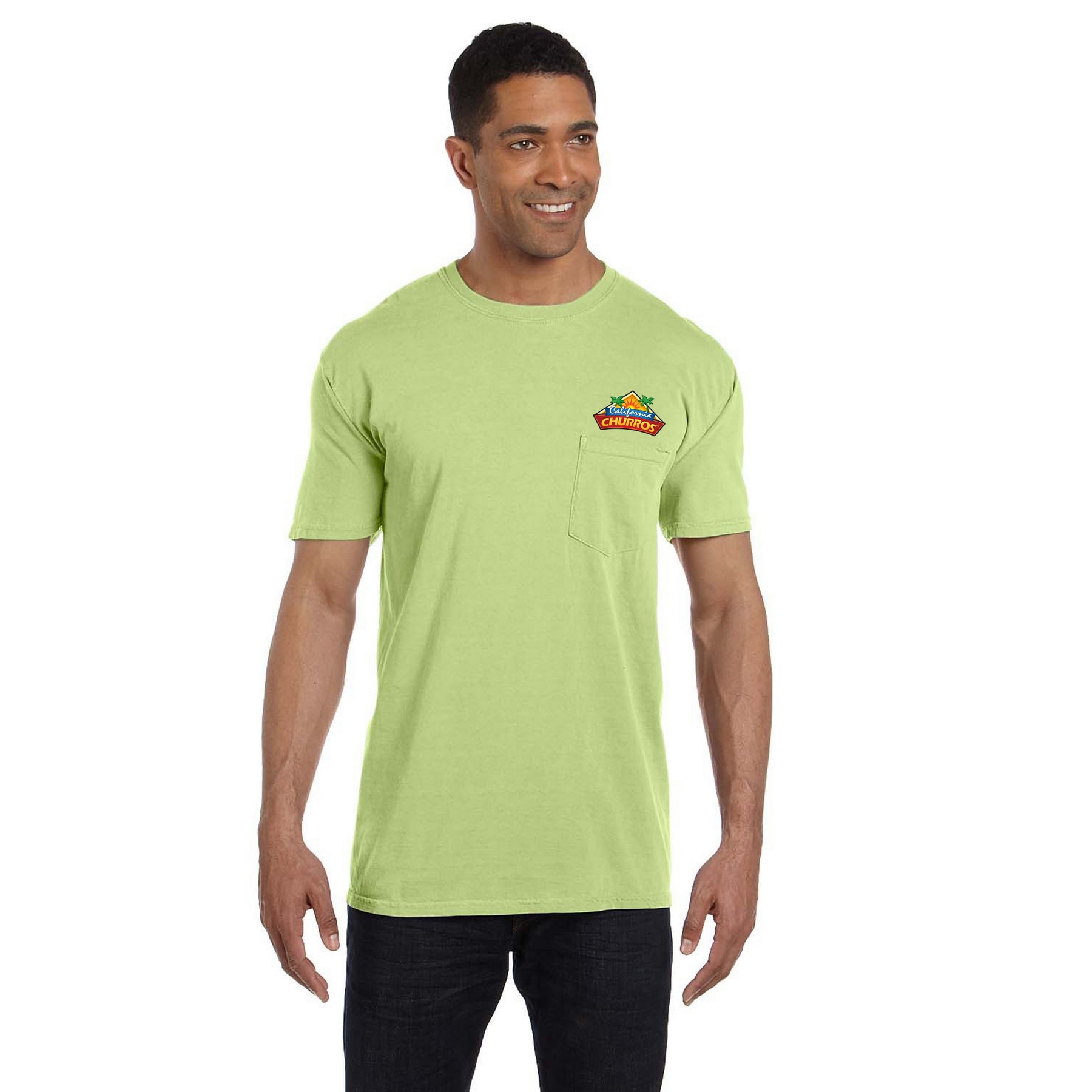 Comfort Colors® Adult Heavyweight 6.1 Oz. Pocket T-Shirt 1