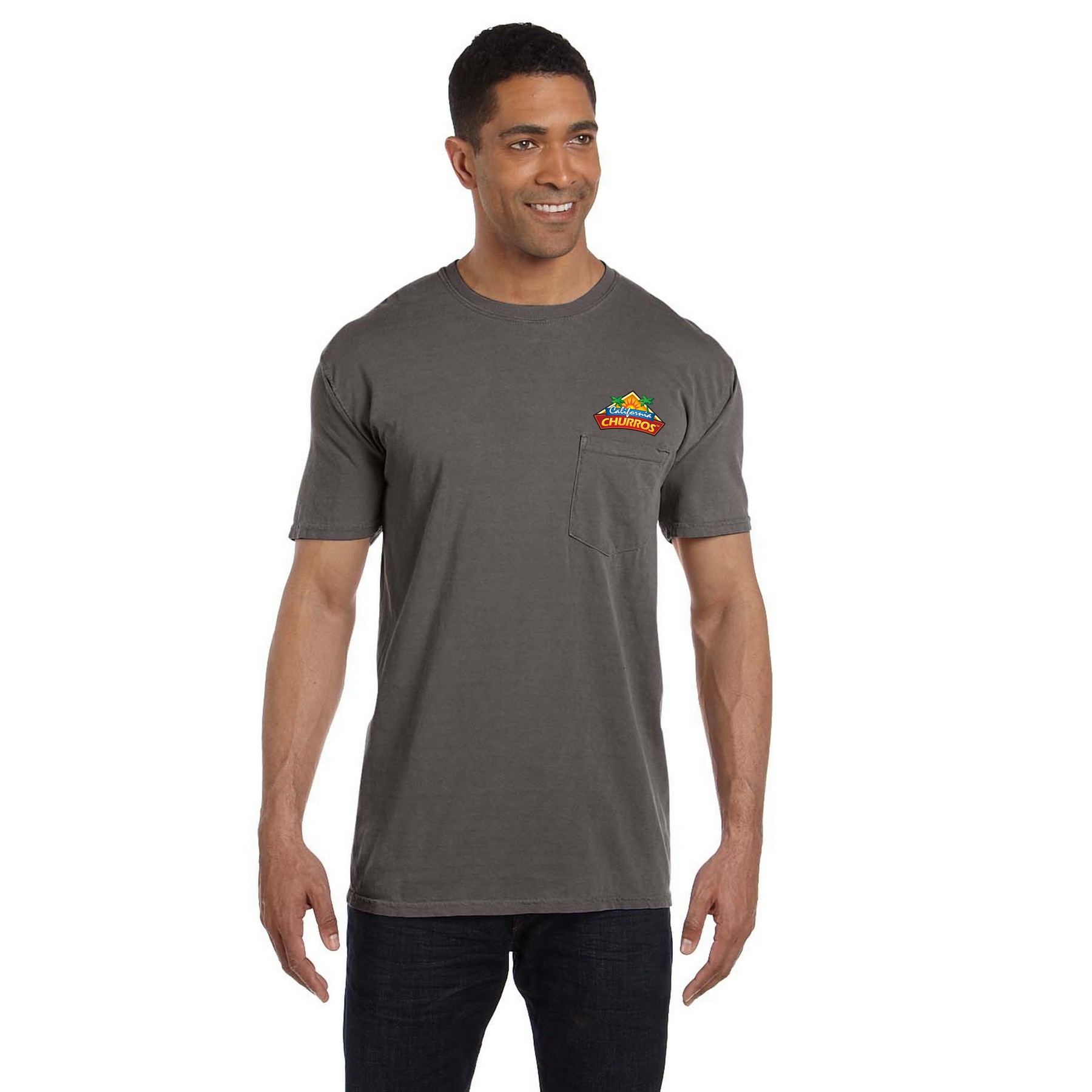 Comfort Colors® Adult Heavyweight 6.1 Oz. Pocket T-Shirt 1