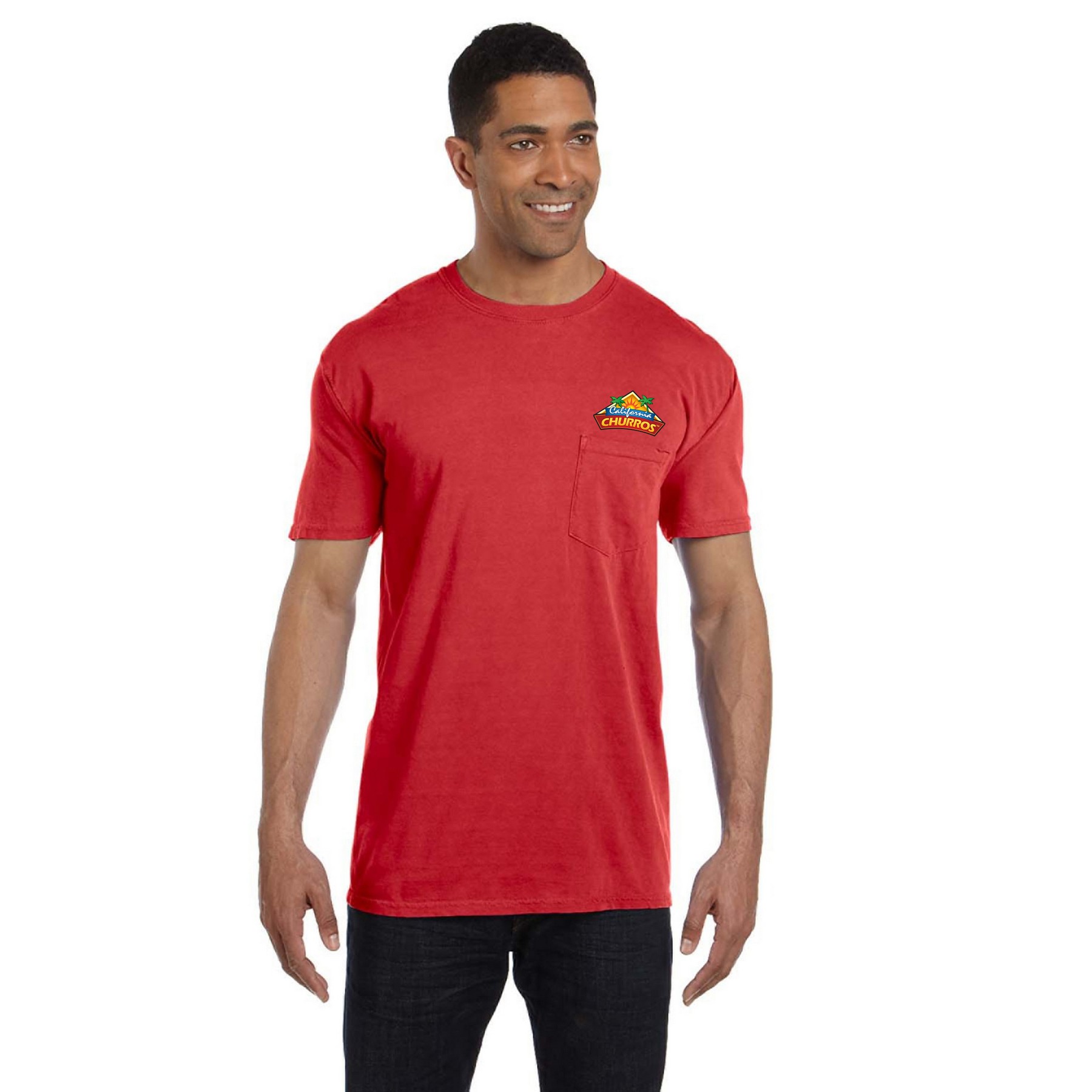Comfort Colors® Adult Heavyweight 6.1 Oz. Pocket T-Shirt 1