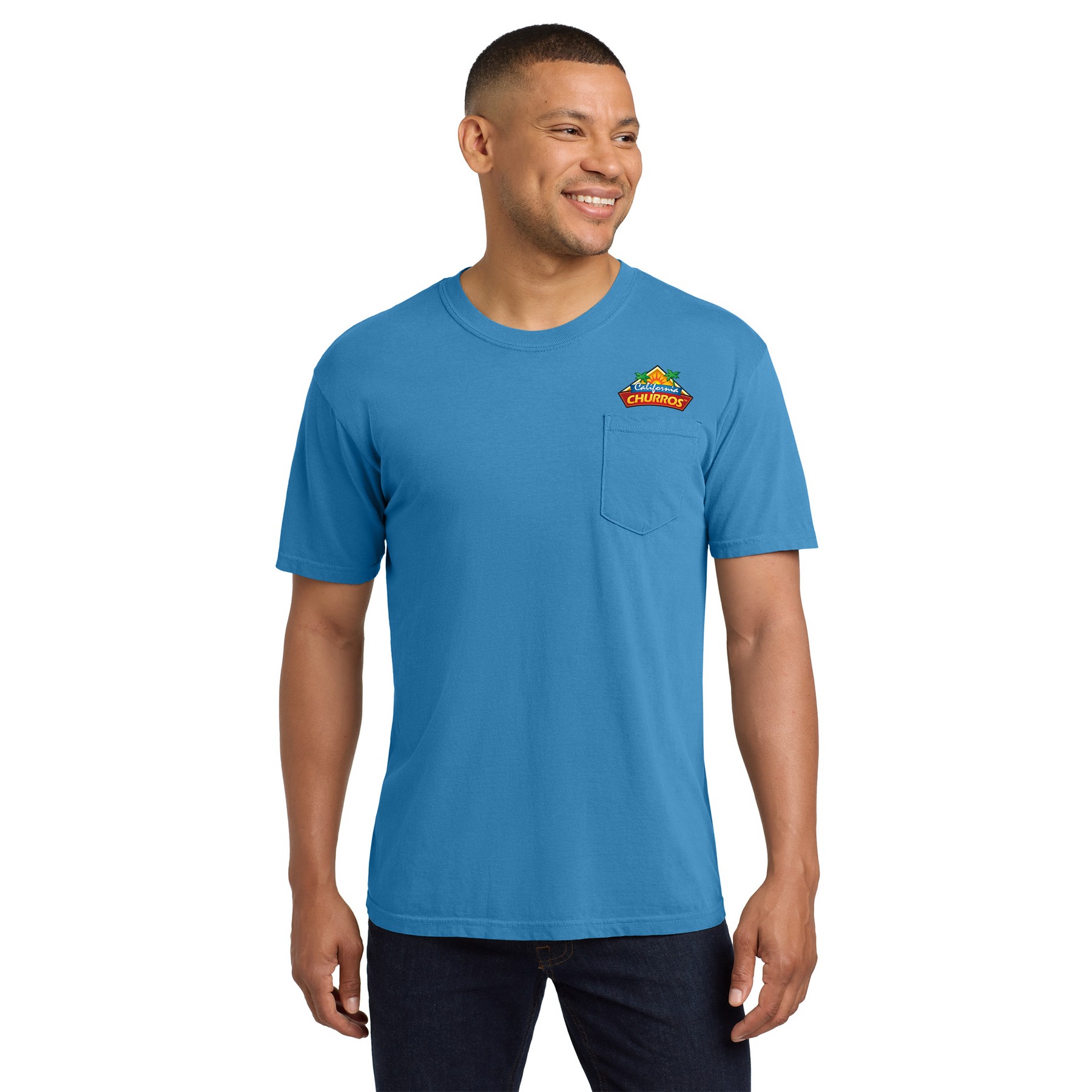 Comfort Colors® Adult Heavyweight 6.1 Oz. Pocket T-Shirt 1