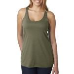Next Level Ladies' Triblend Racerback Tank - Military Green Next Level Ladies' Triblend Racerback Tank - Military Green