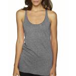 Next Level Ladies' Triblend Racerback Tank - Premium Heather Gray Next Level Ladies' Triblend Racerback Tank - Premium Heather Gray
