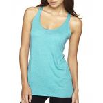Next Level Ladies' Triblend Racerback Tank - Tahiti Blue Next Level Ladies' Triblend Racerback Tank - Tahiti Blue